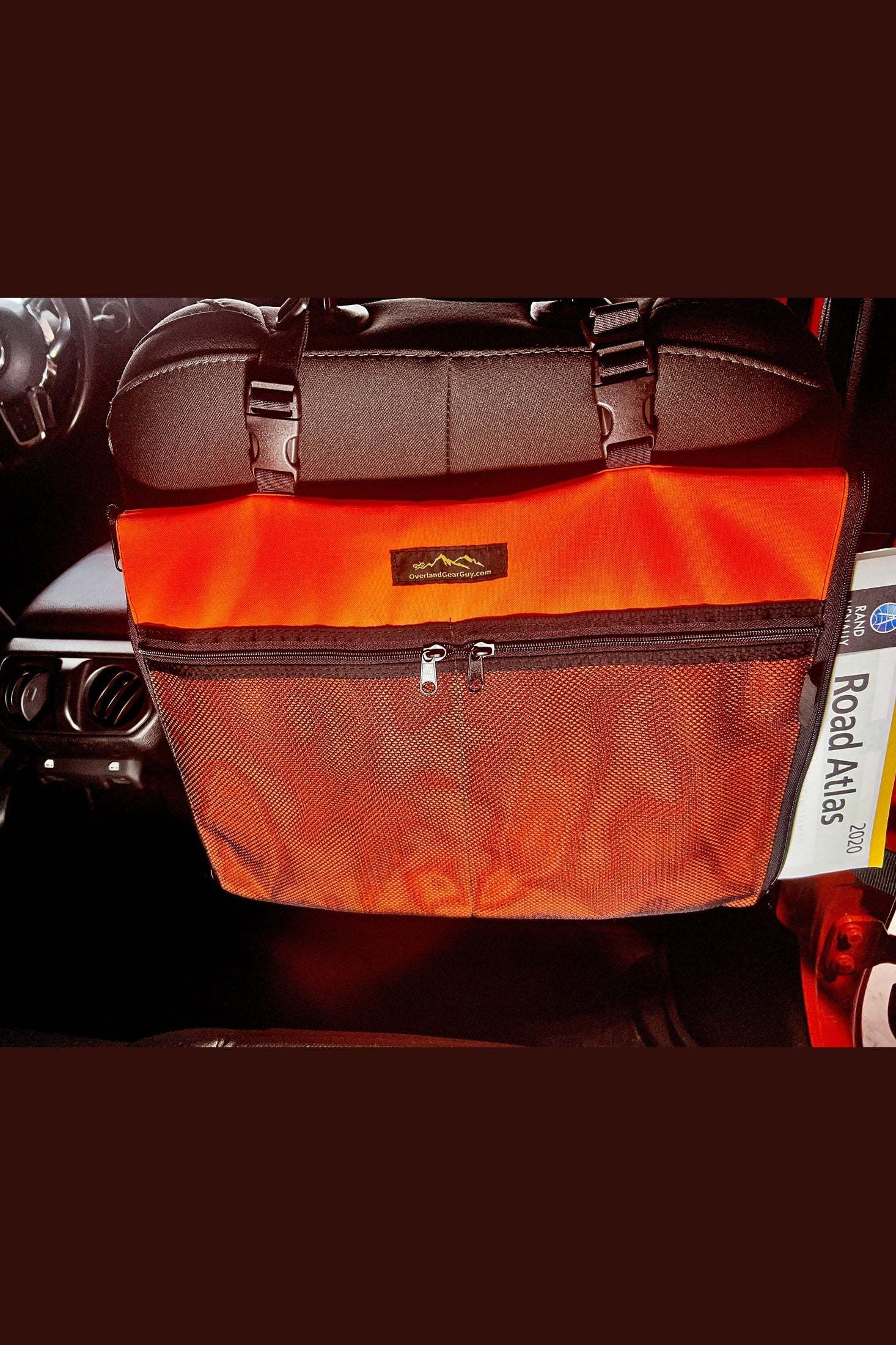 Road Atlas, Laptop/Tablet Seatback Pouch