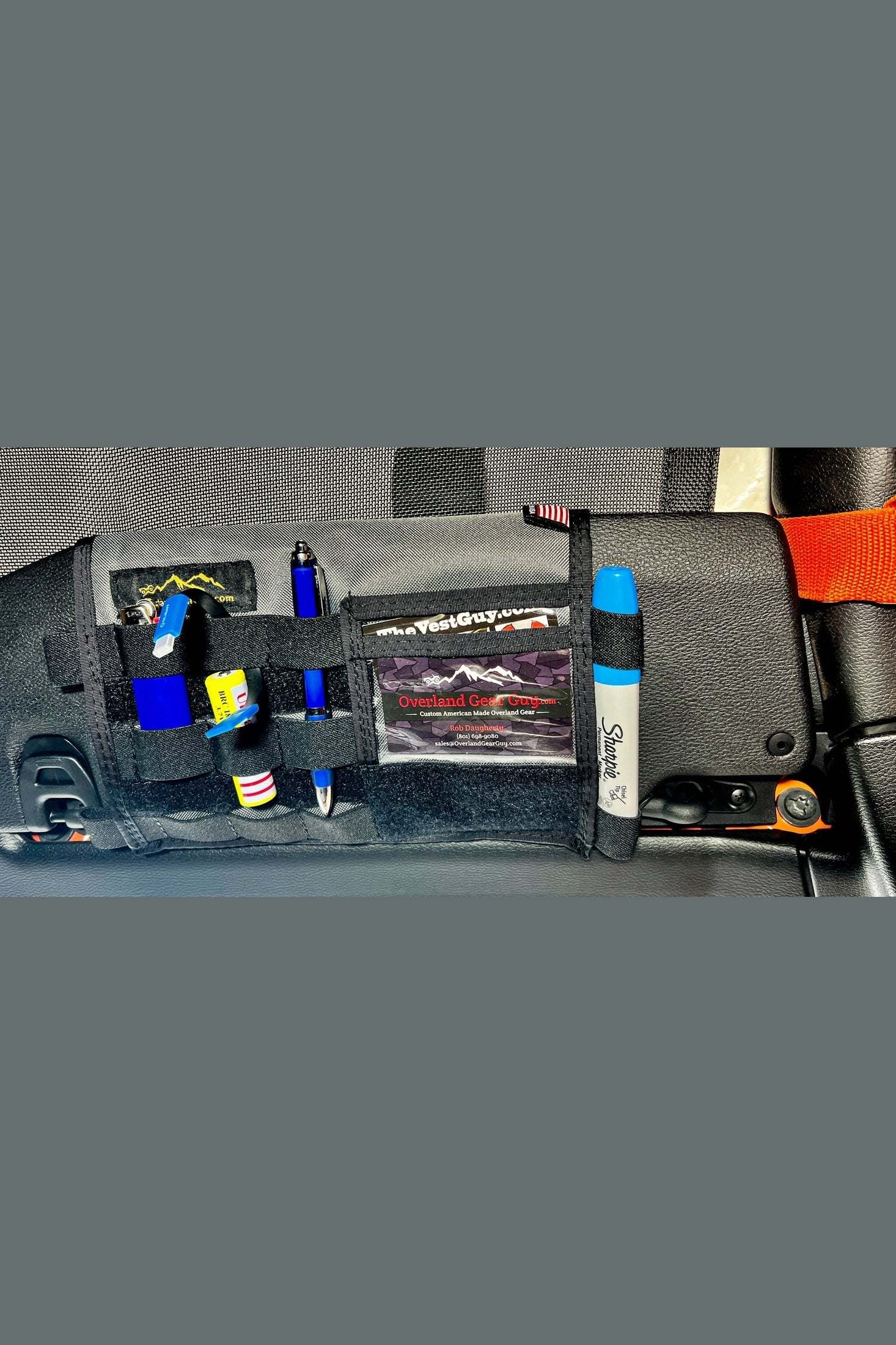 Jeep Gladiator MOLLE Visor Organizer - Tacoma Visor