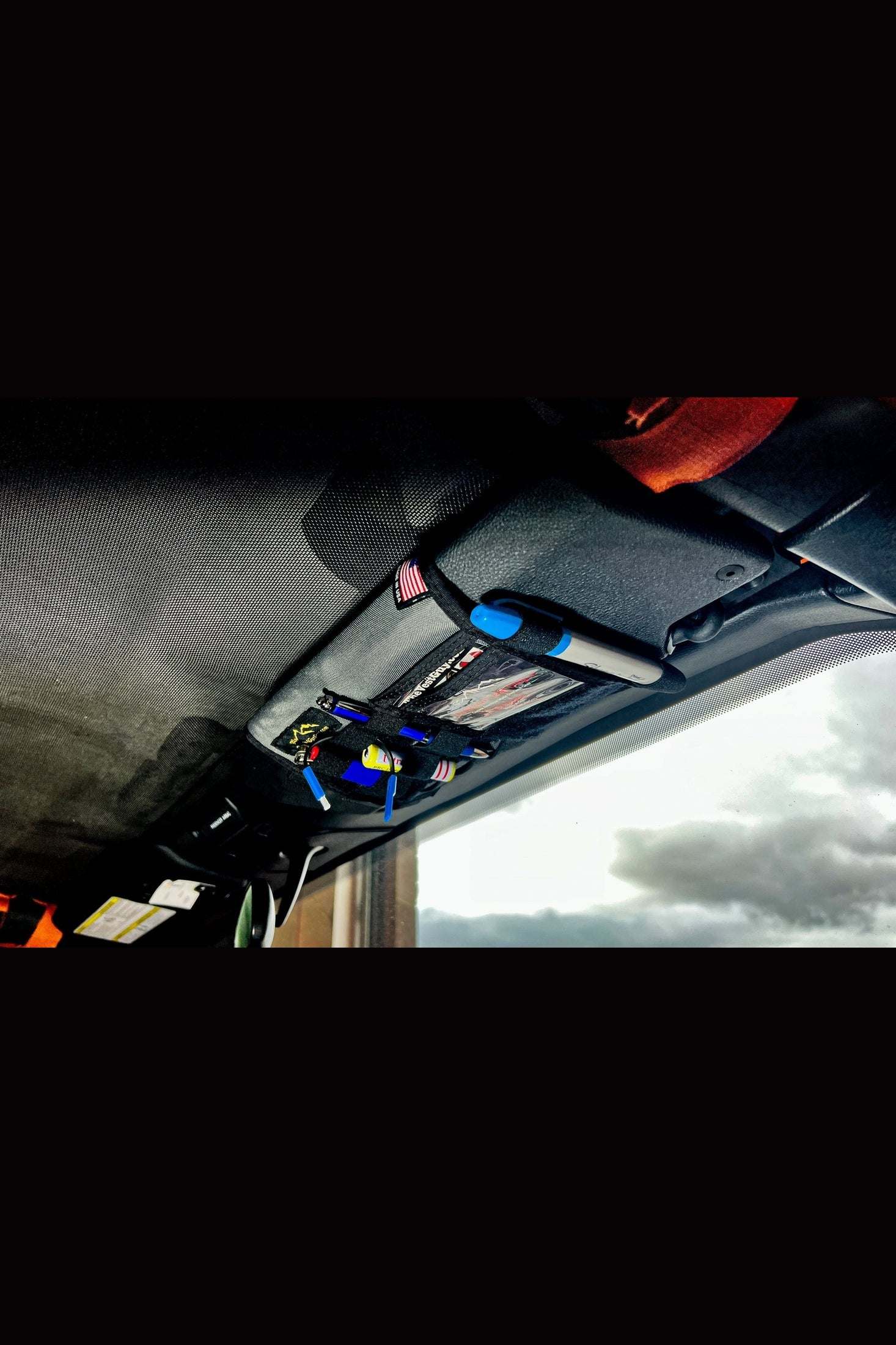 Jeep Gladiator MOLLE Visor Organizer - Tacoma Visor