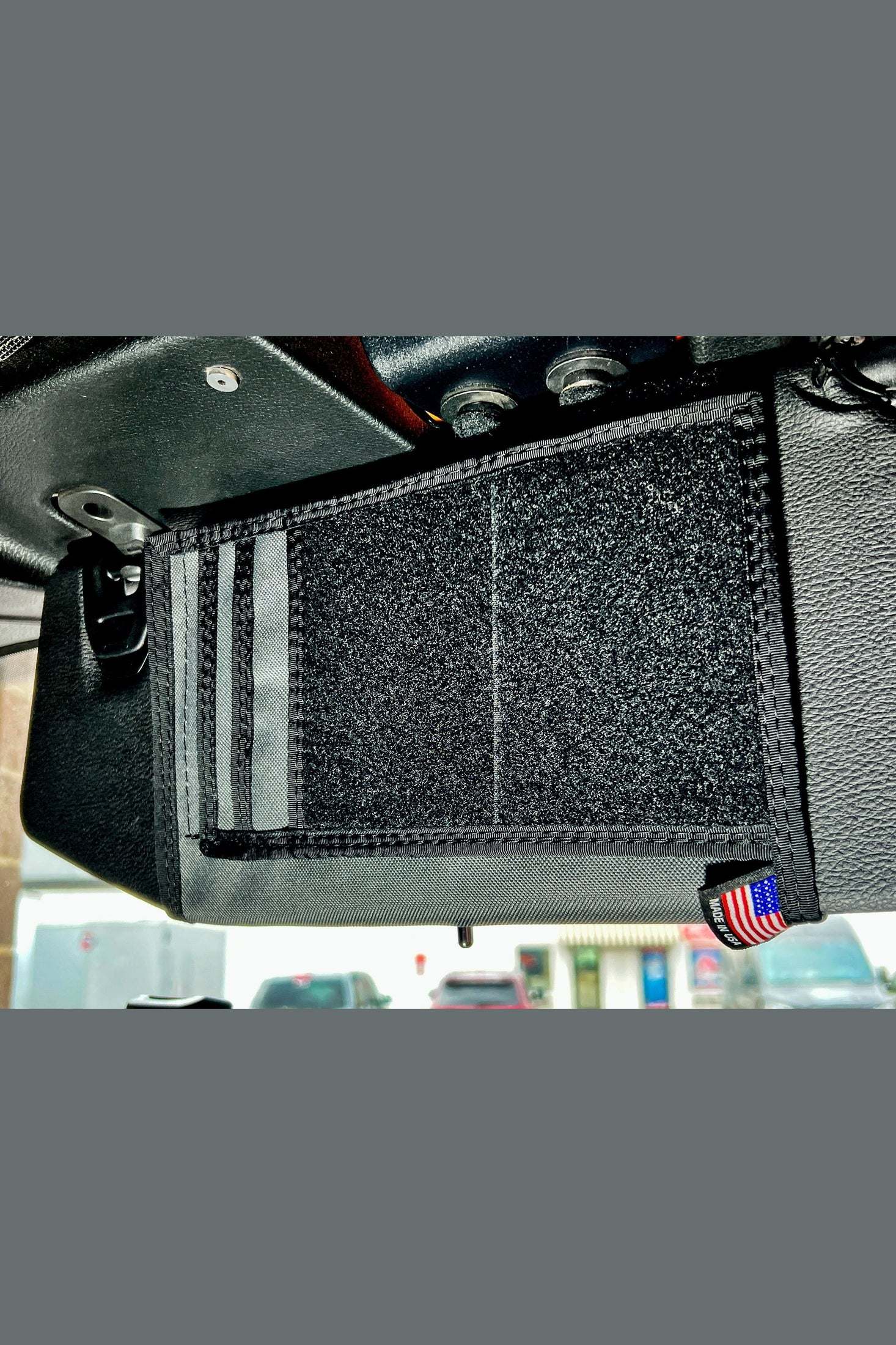 Jeep Gladiator MOLLE Visor Organizer - Tacoma Visor