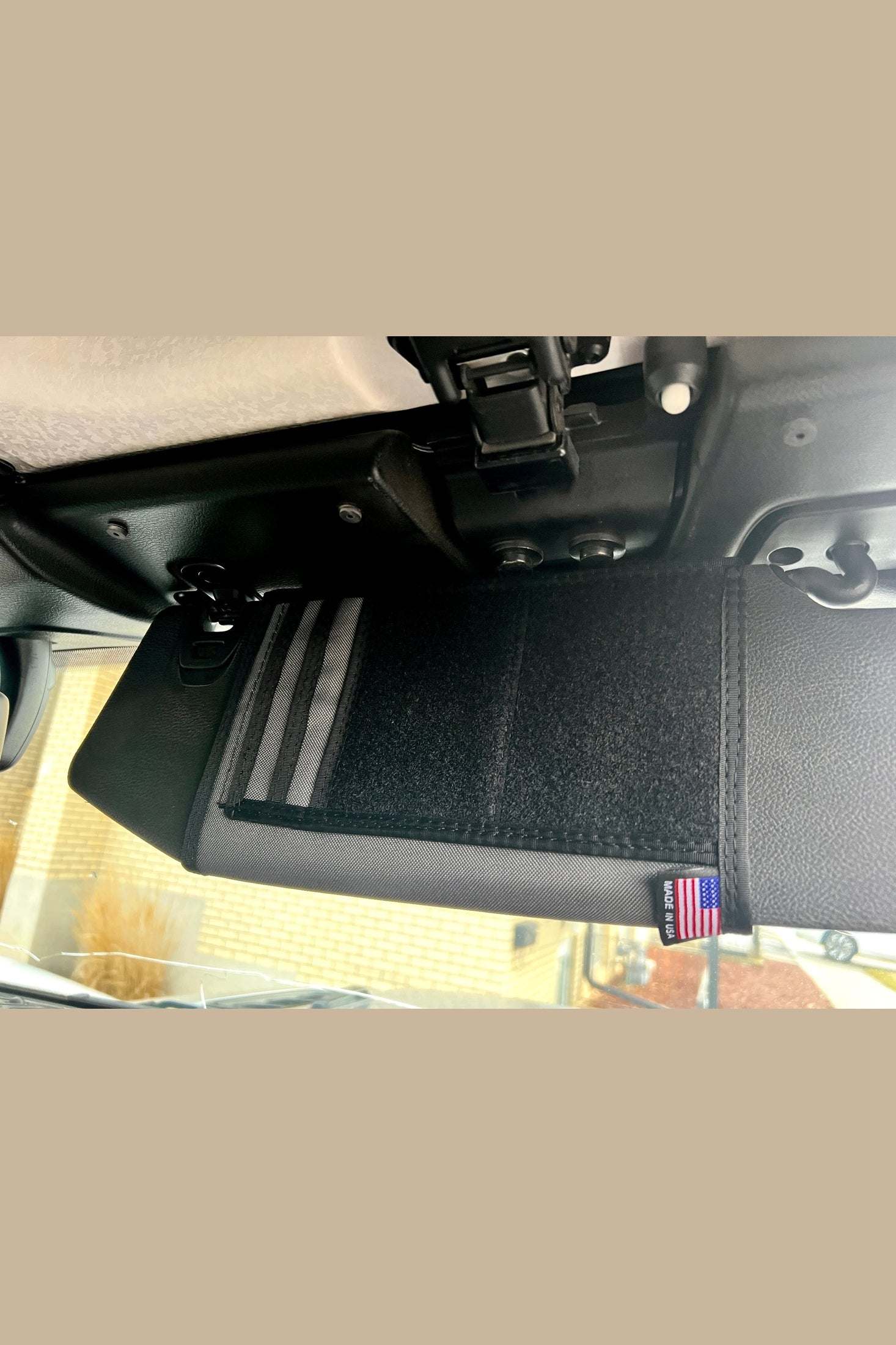 Jeep Gladiator MOLLE Visor Organizer - Tacoma Visor