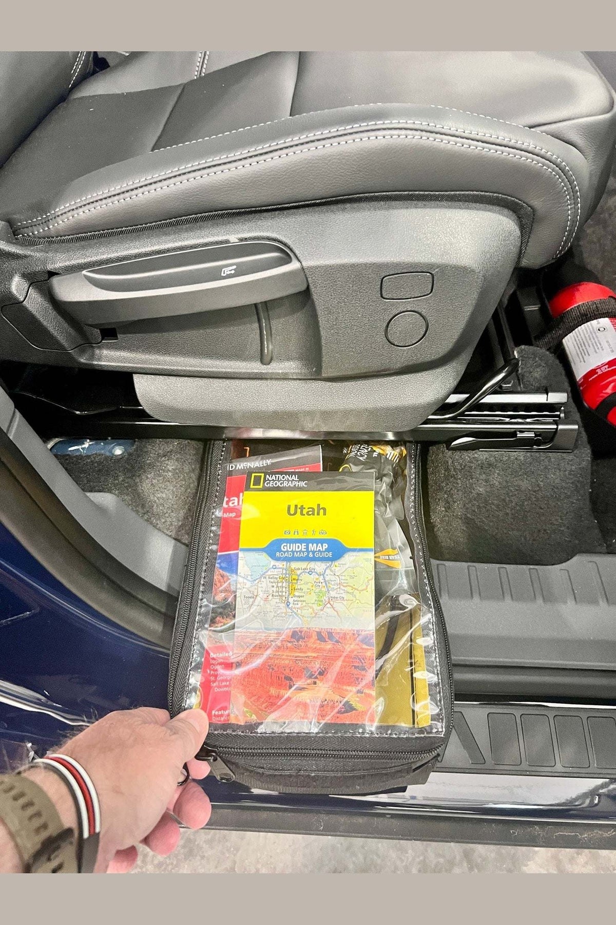 INEOS Grenadier Under Seat Storage Bag CLEAR TOP