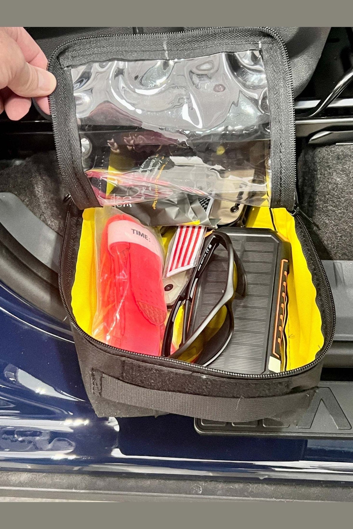INEOS Grenadier Under Seat Storage Bag CLEAR TOP