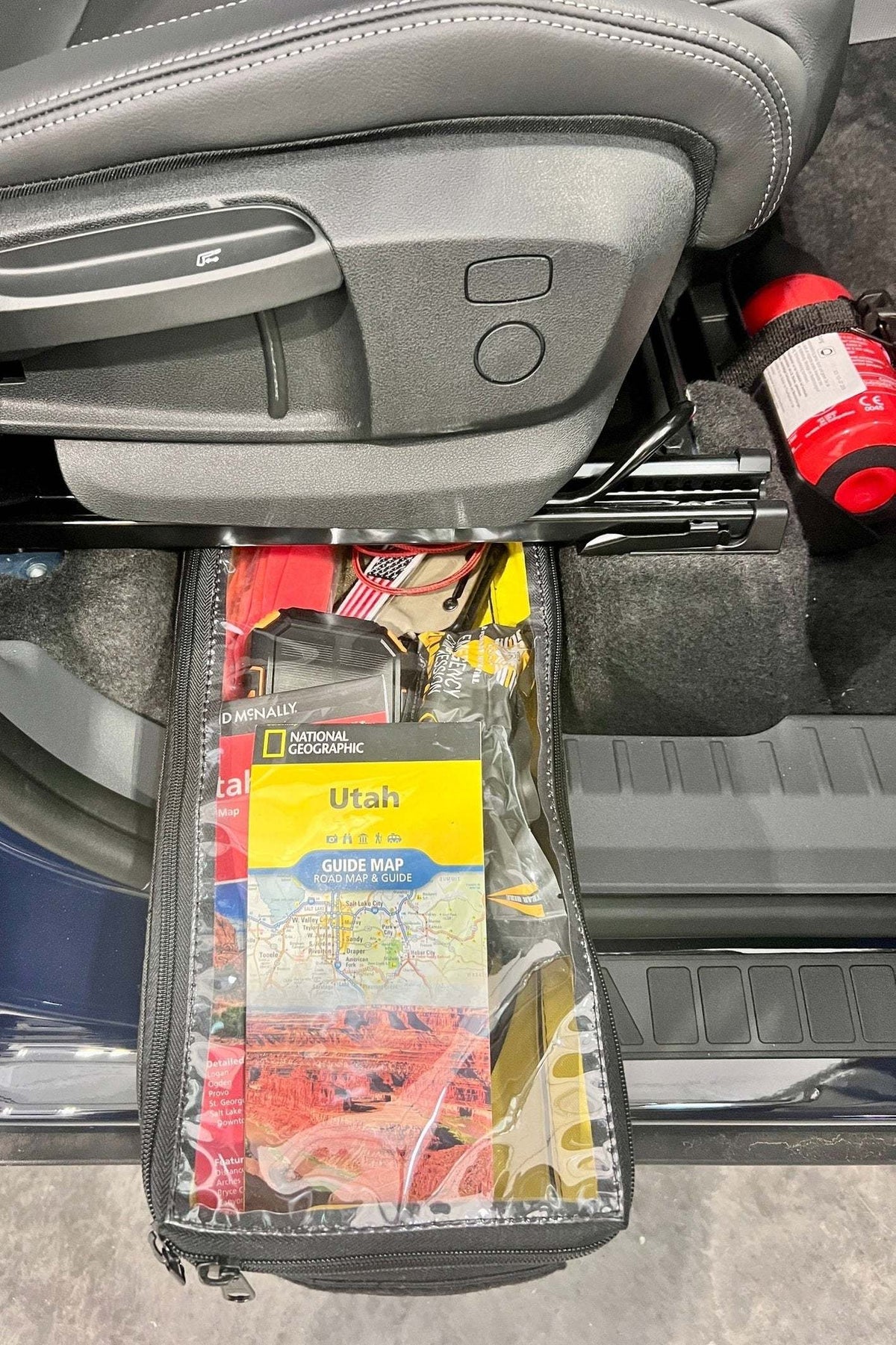 INEOS Grenadier Under Seat Storage Bag CLEAR TOP