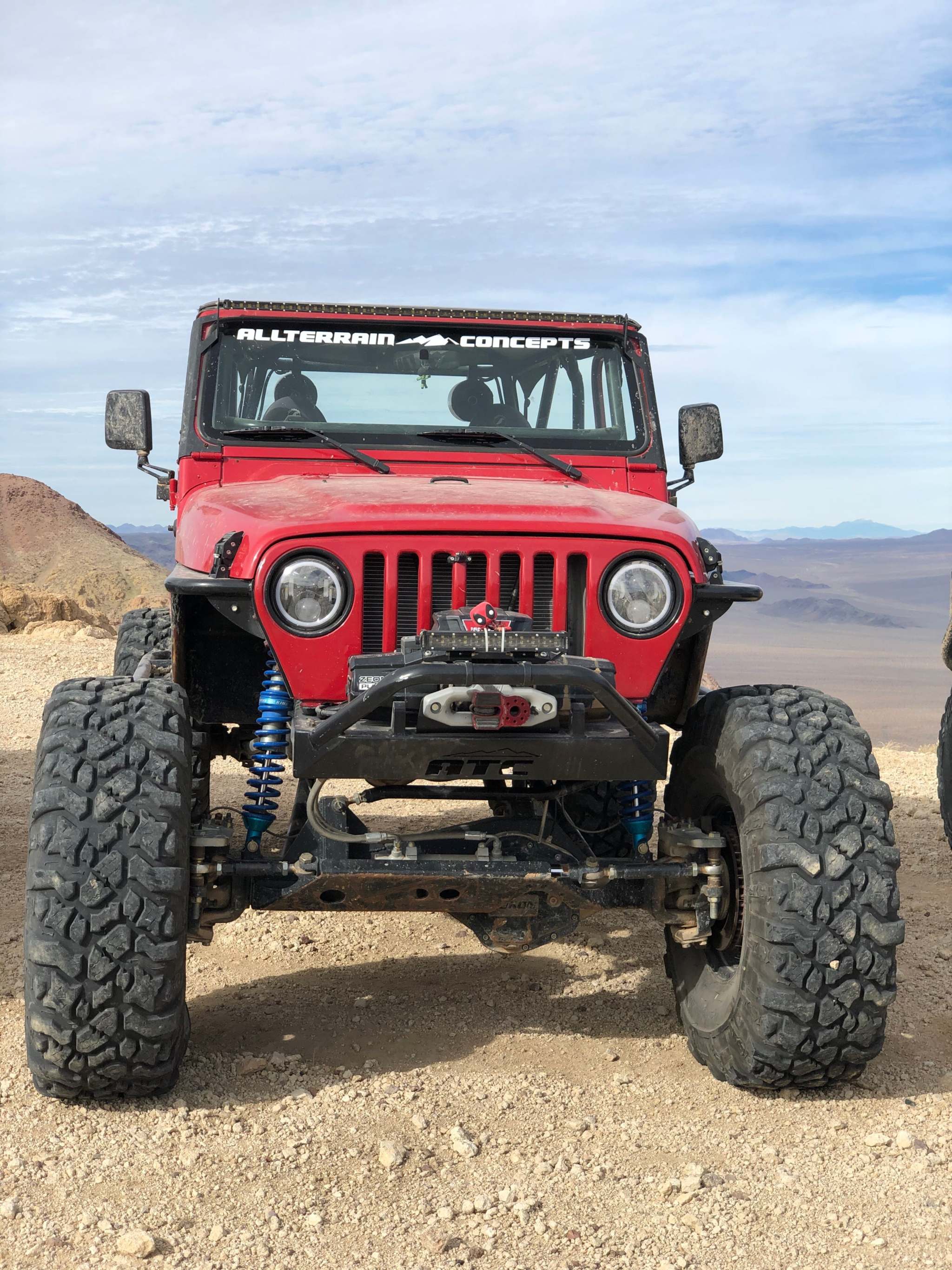 ATC Halo - Bright LED Headlights with Halo Ring for Off-Road Vehicles