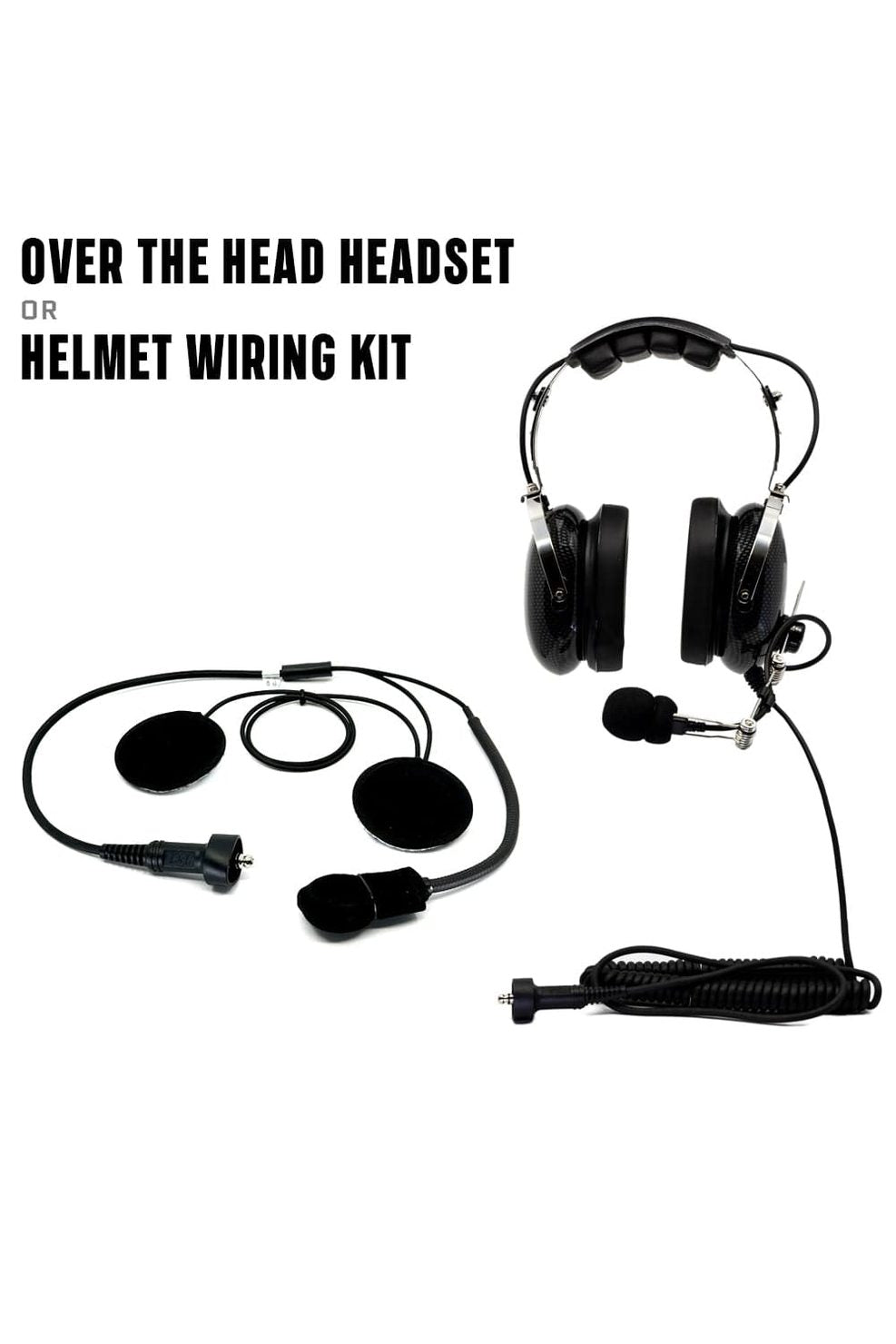 Elite Over the headset and helmet wiring kit