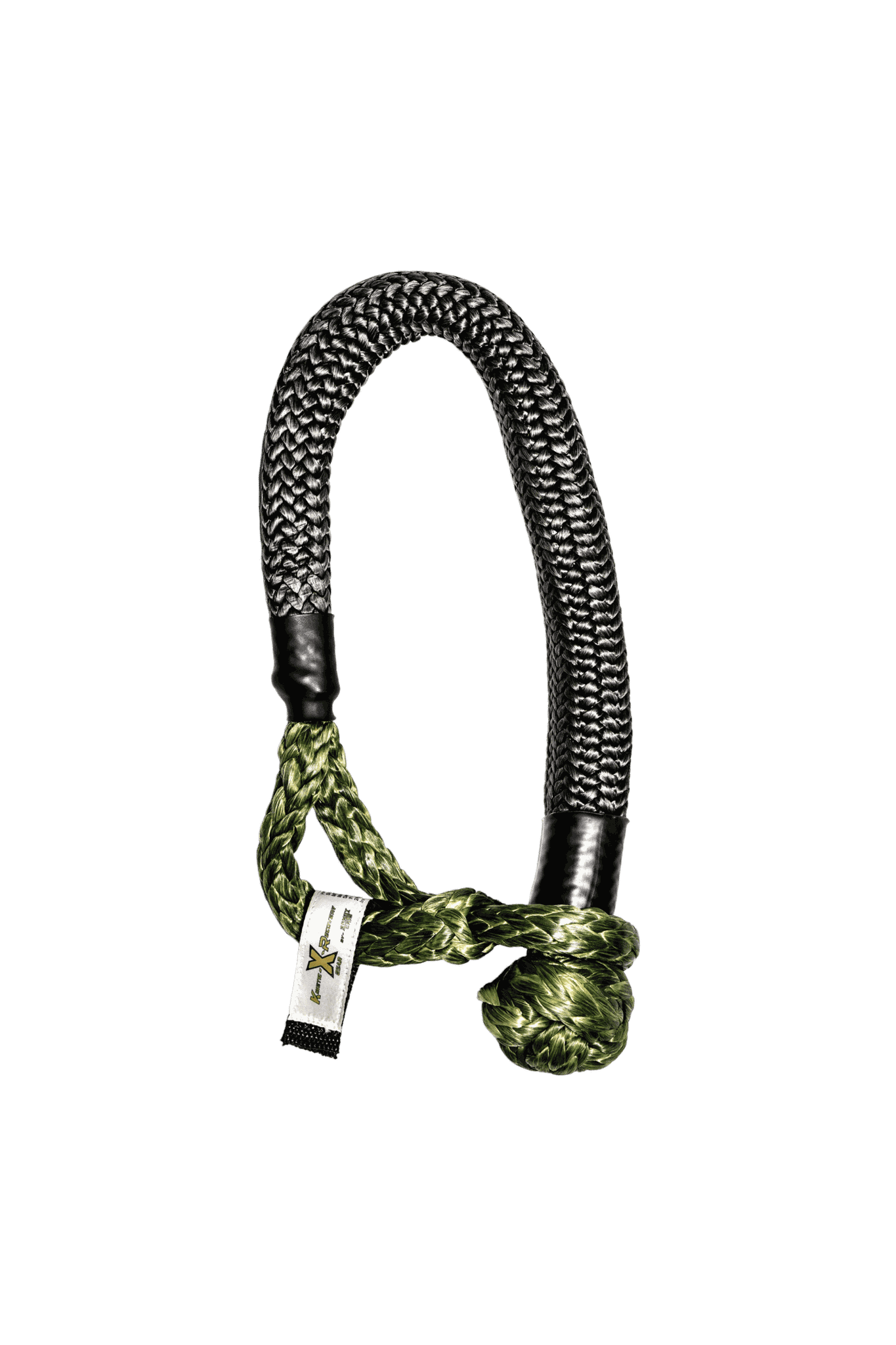 Hitch Hero Soft Shackle with ultra-high-molecular-weight polyethylene, ideal for hitch receivers, rated up to 41,000 pounds.