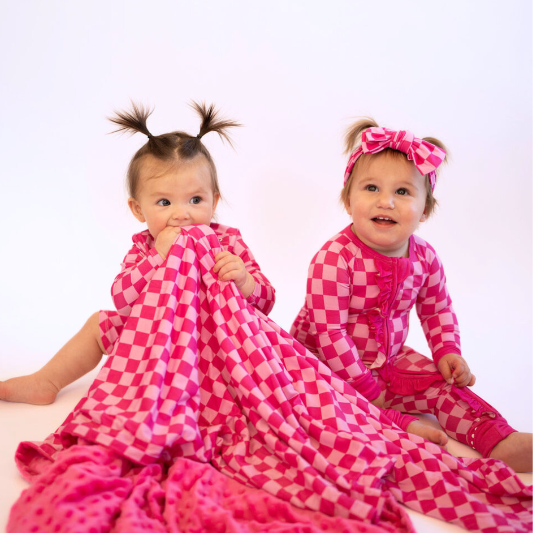 Ruffle Dress Long Sleeve - Soft Bamboo Bodysuit for Babies