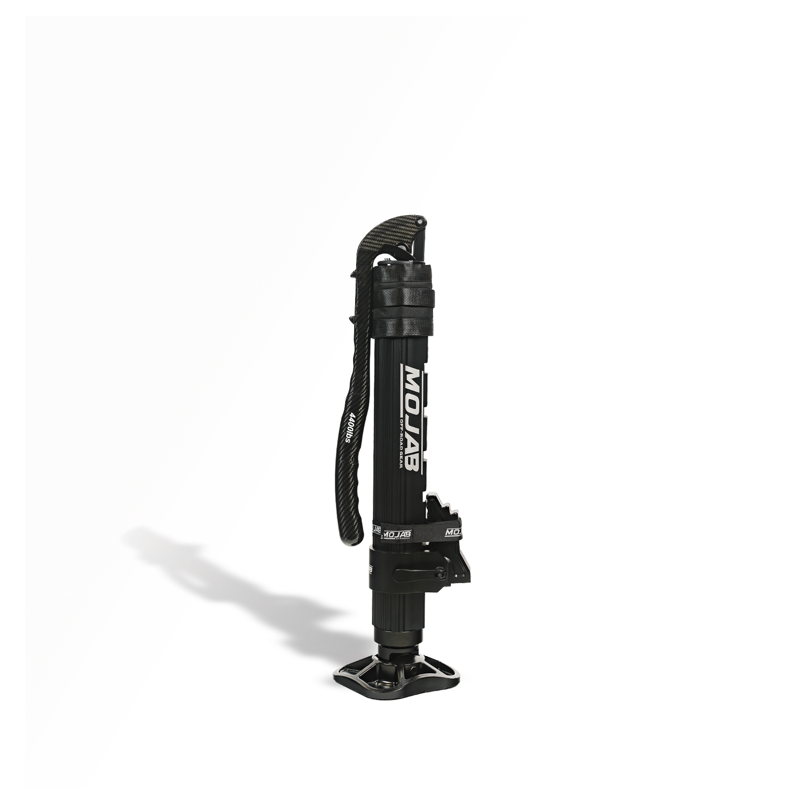 CarbonPro SXS Hydraulic Jack with lightweight carbon fiber handle and lockable air bleeder valve for off-road vehicles.