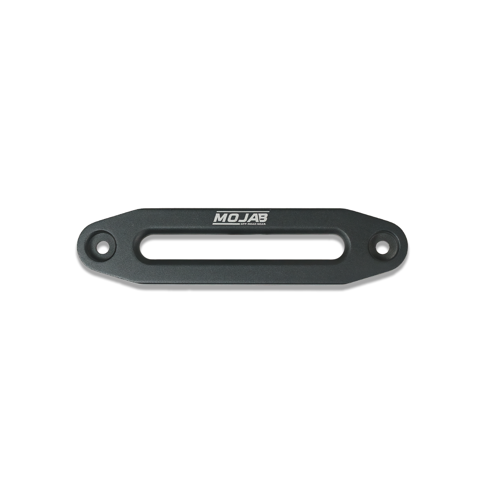 Universal billet aluminum synthetic rope fairlead with 10 inch bolt pattern and powder coat finish