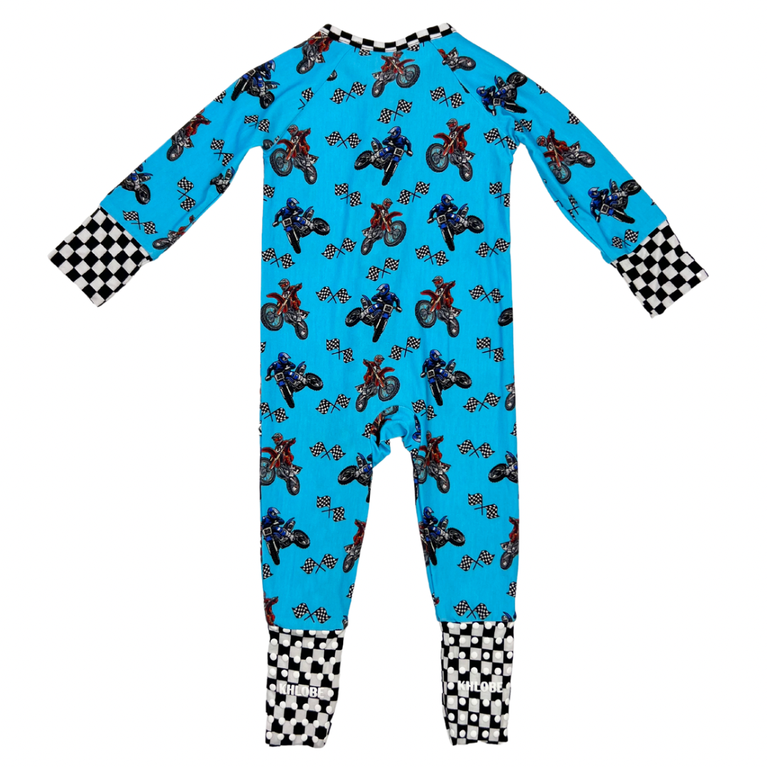 Convertible Zippy - Soft Bamboo Baby One Piece with Zippers