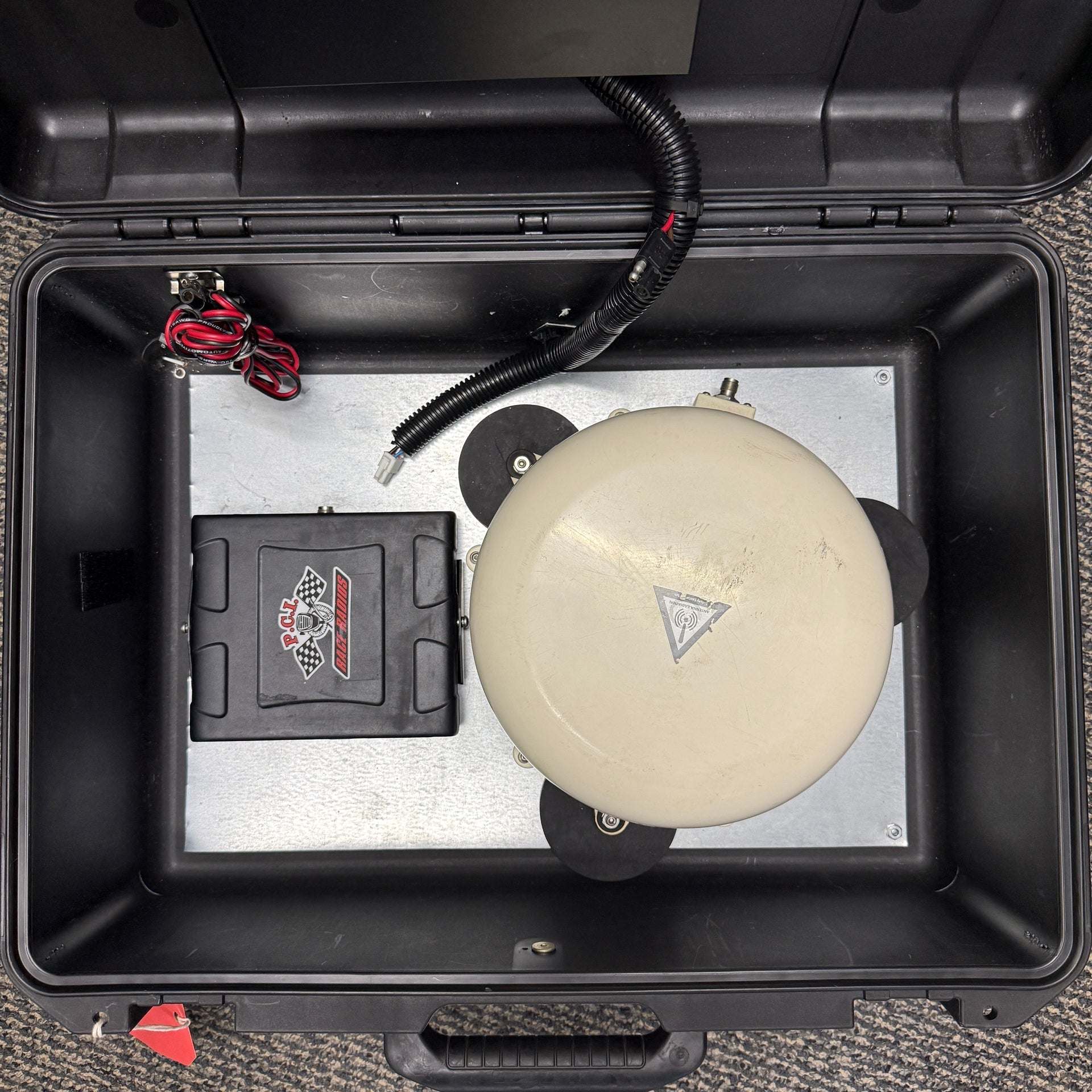 Clearance SatComm Chase System with Invertor and handset in foam case for satellite communication