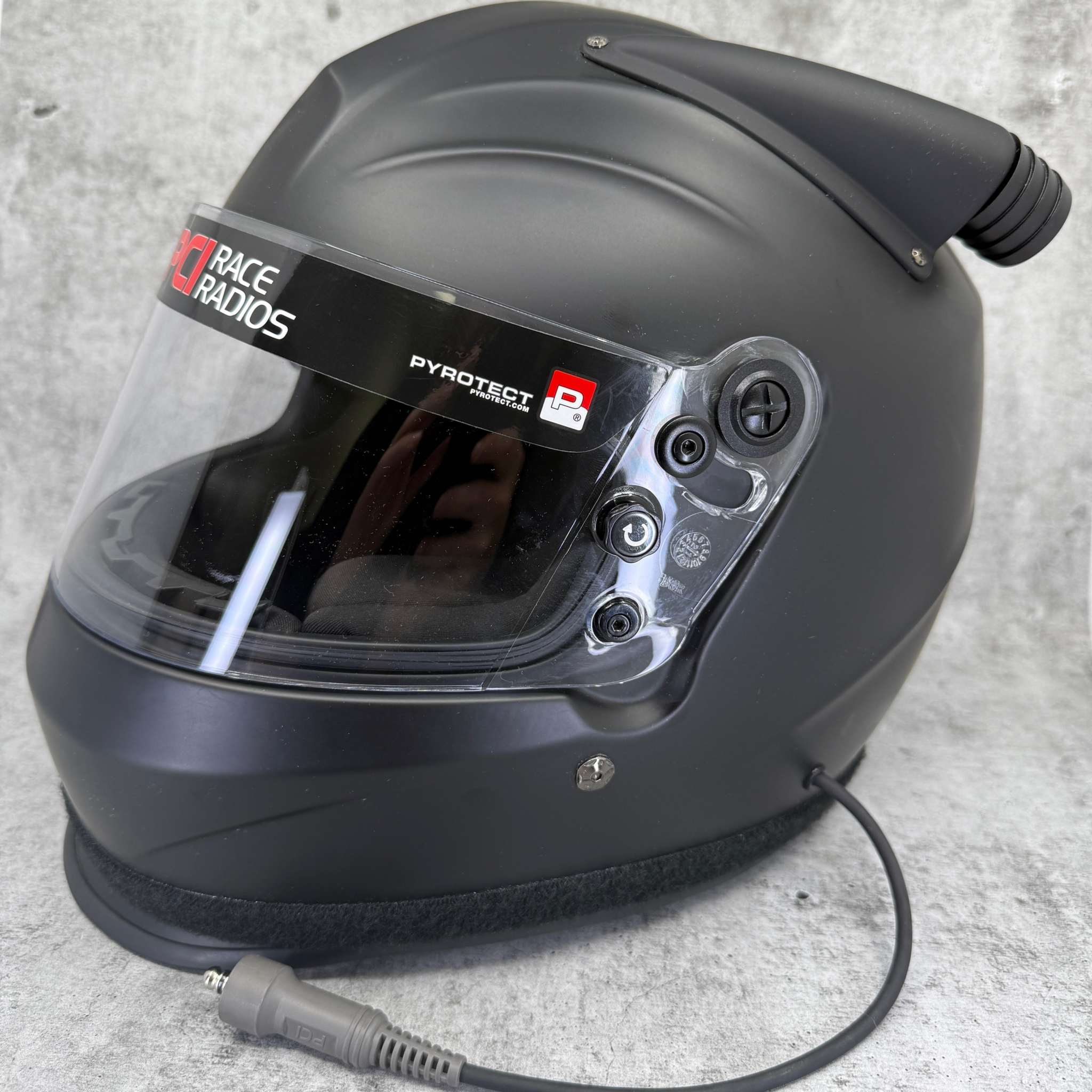 Clearance Pyrotect SportMax DOT Helmet - PCI Race Radios