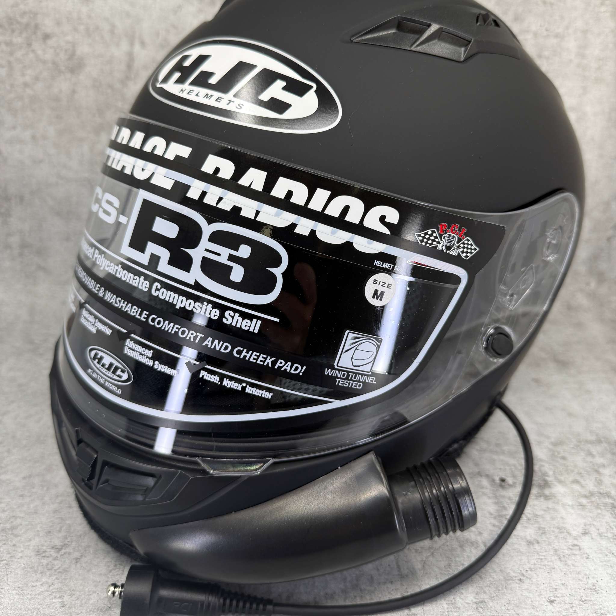 Clearance CS-R3 Dot Helmet - PCI Race Radios