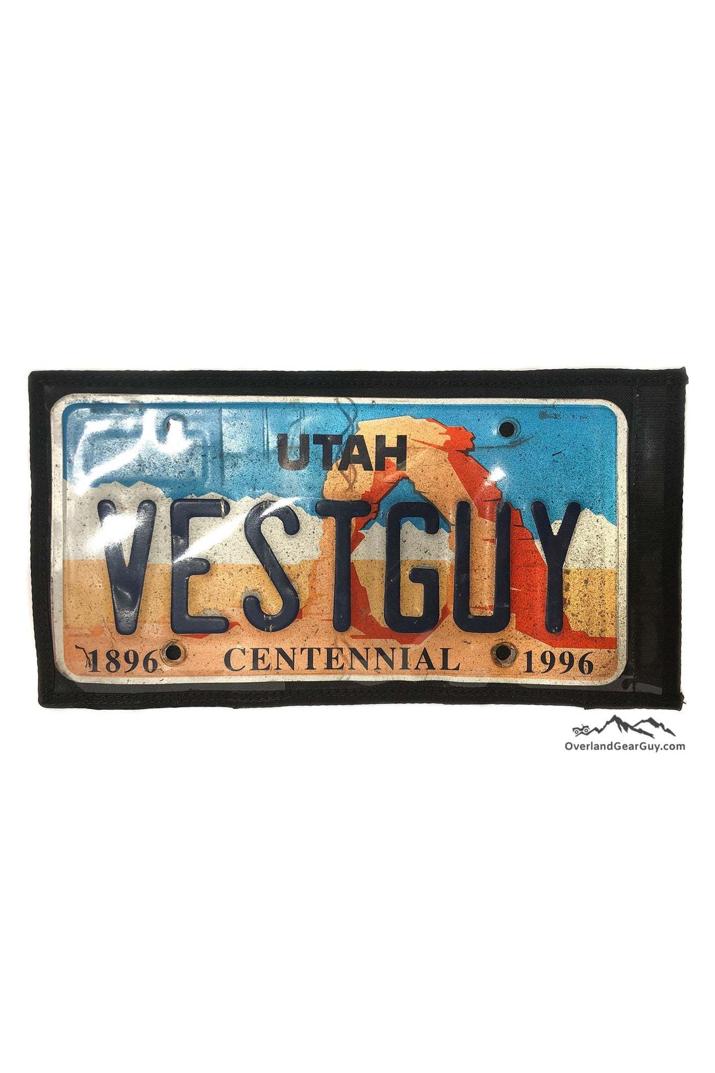 MOLLE License Plate Holder