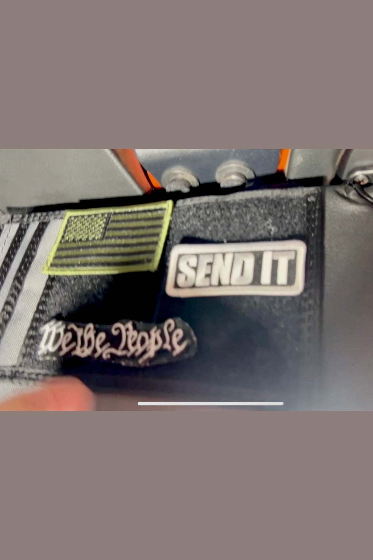 Jeep Gladiator MOLLE Visor Organizer - Tacoma Visor