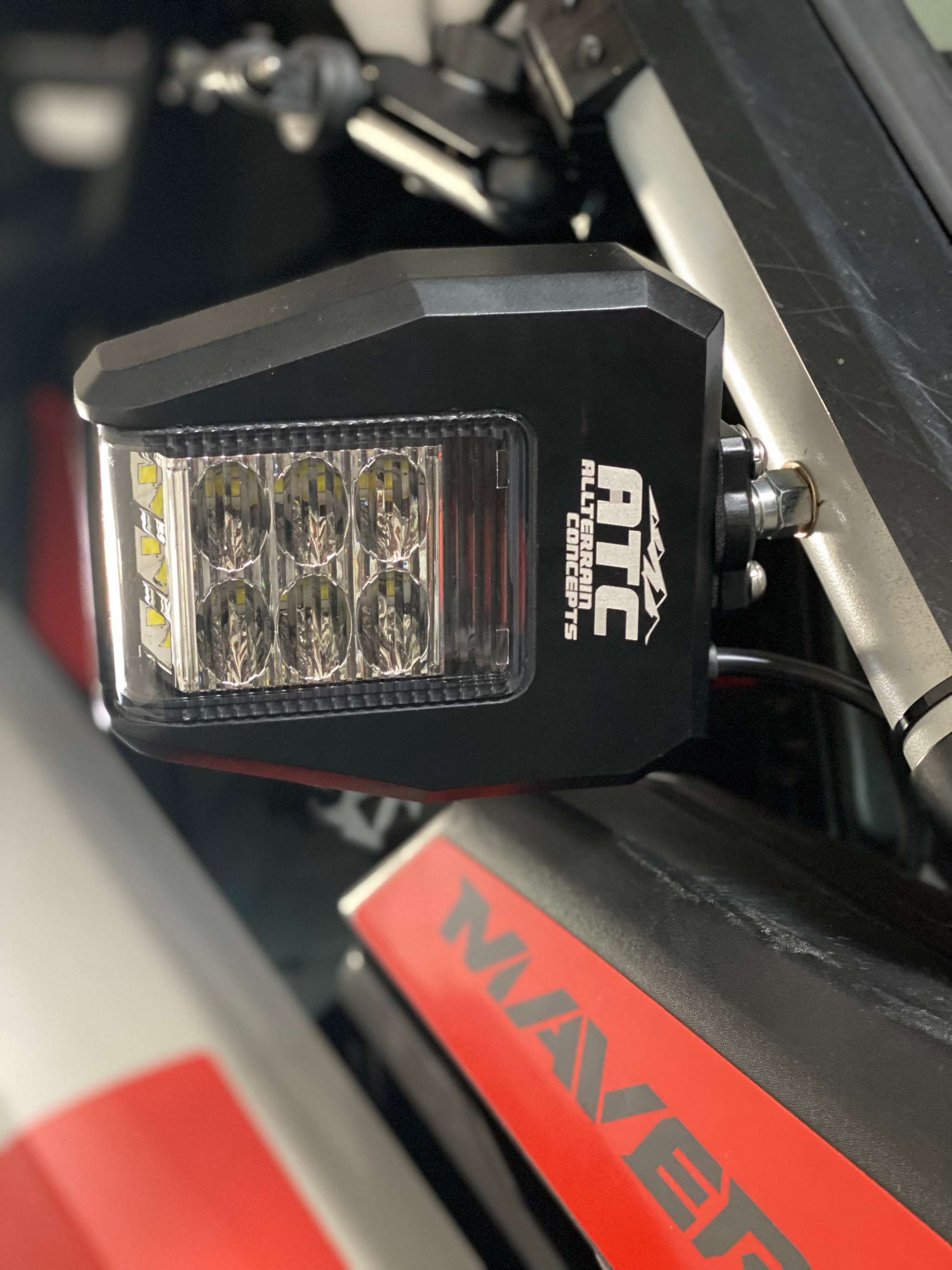 ATC Side-Winder Series Mirrors - Powerful Billet Aluminum Design