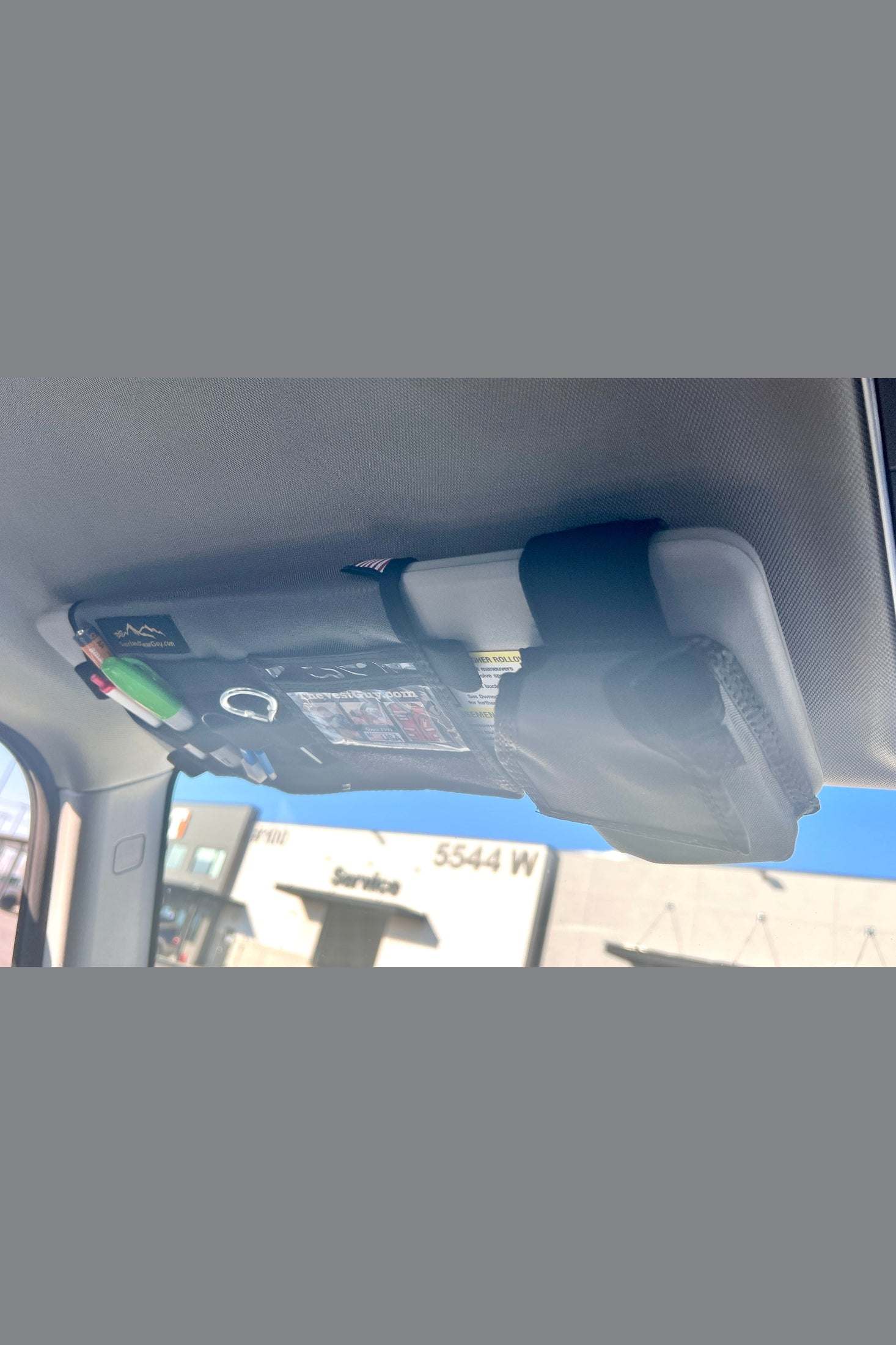 INEOS Grenadier Sun Visor Radio Pouch