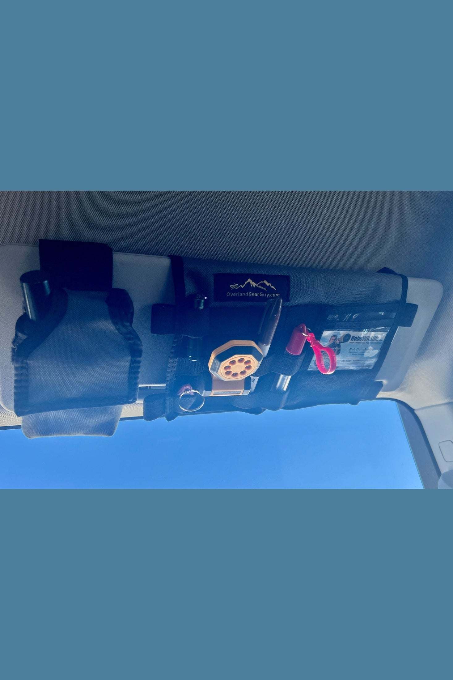 Grenadier MOLLE Visor Organizer WITH MIRROR