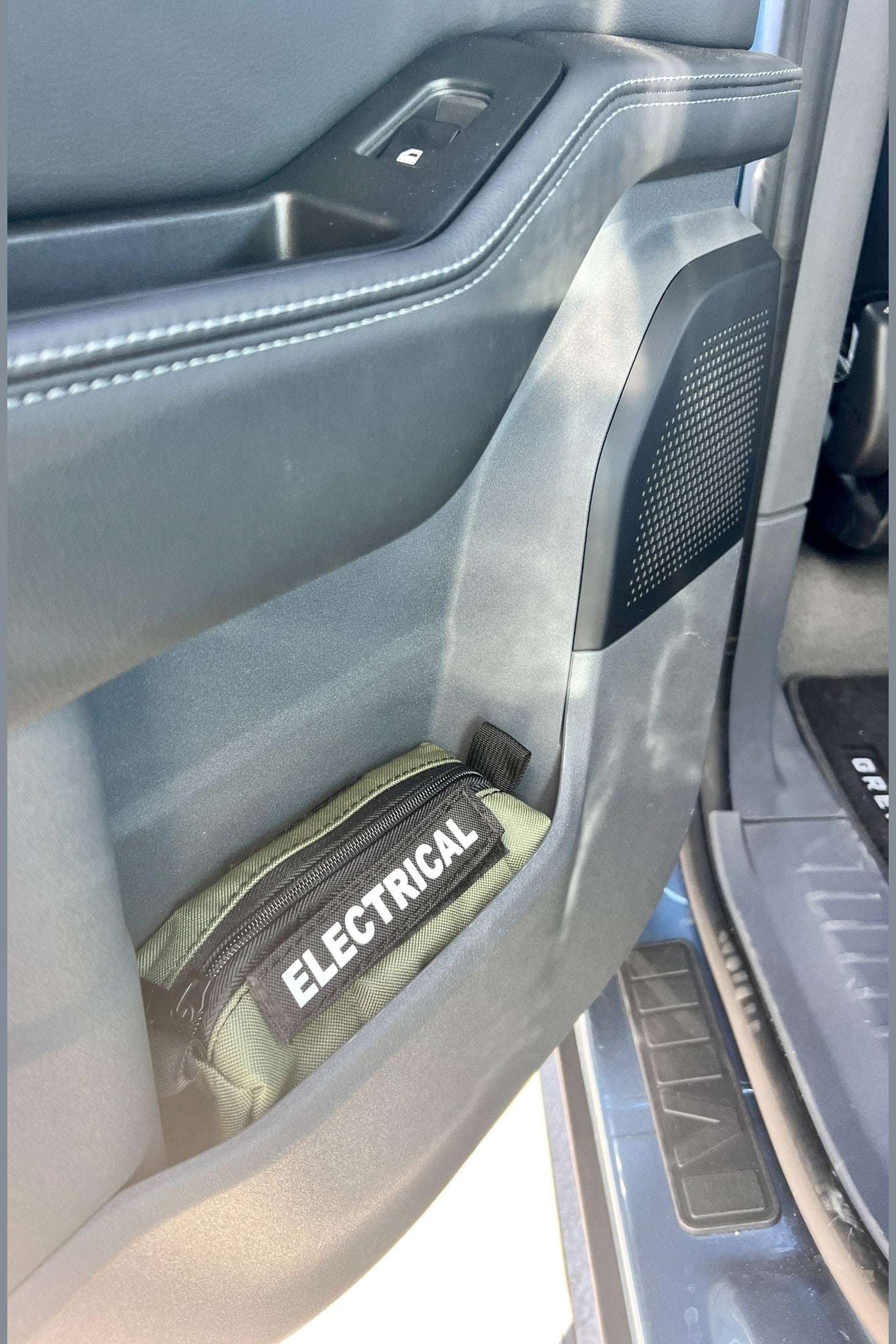 INEOS Grenadier Door Storage small pouch pair in vehicle door cubby slot for organized storage