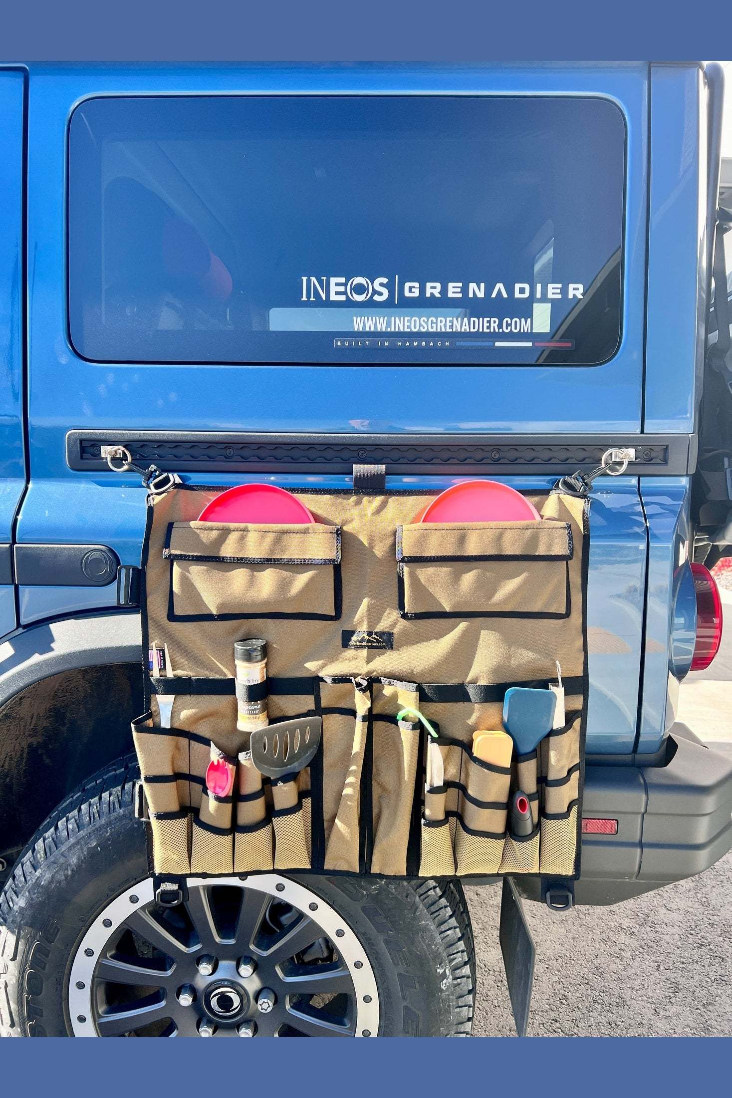 INEOS Grenadier Overlander Utensil Organizer