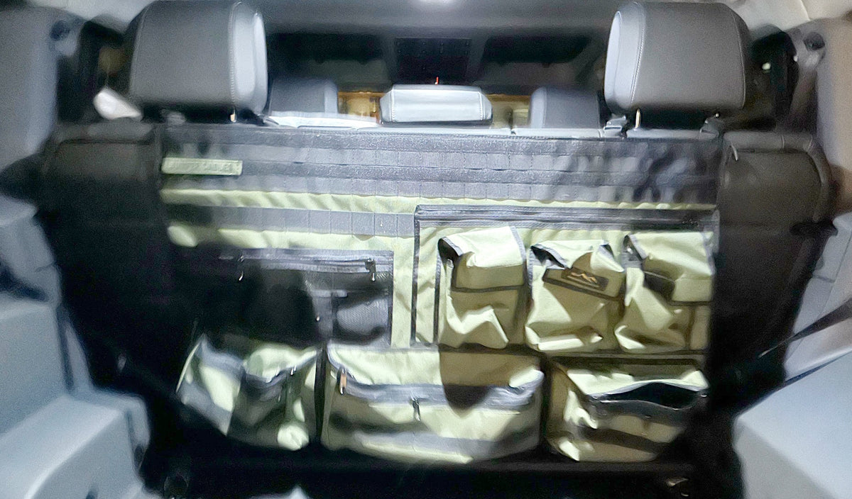 Organizador del asiento trasero