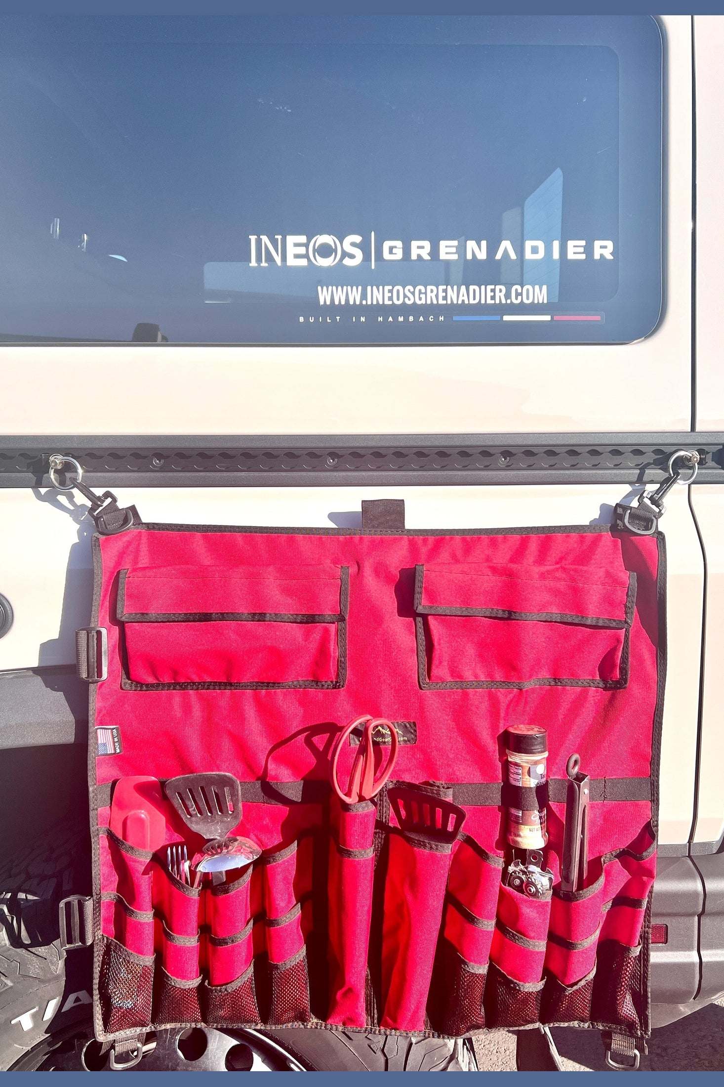 INEOS Grenadier Overlander Utensil Organizer