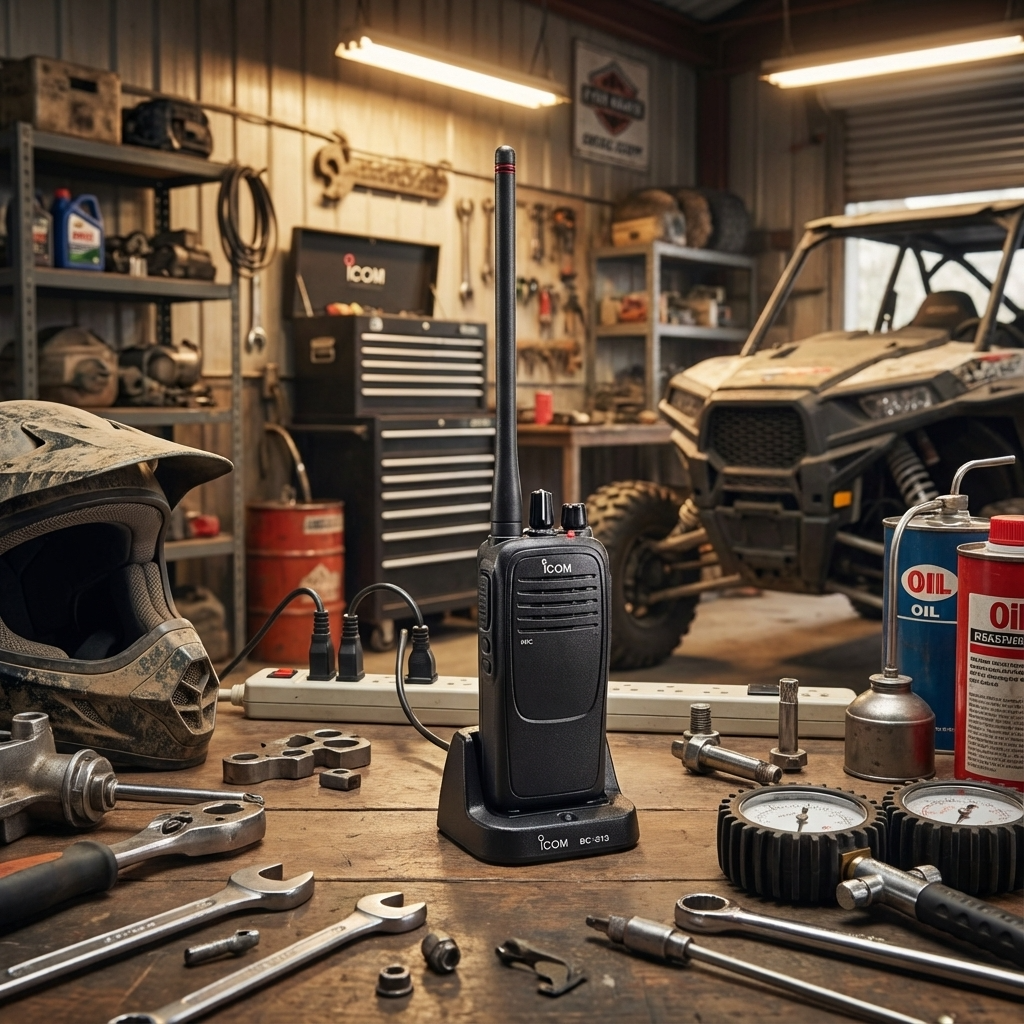 Icom F2000 Hand Held with Rapid Charger