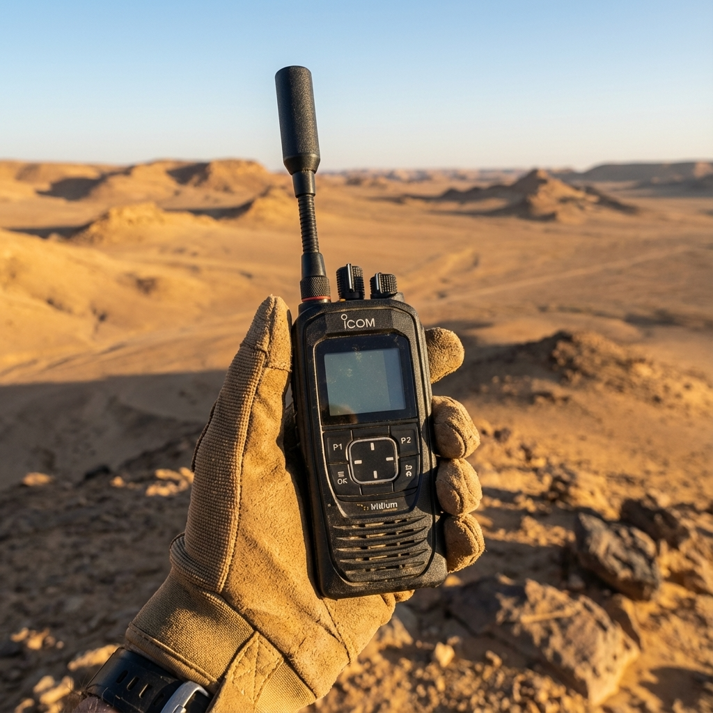 Icom SAT100 Handheld Radio