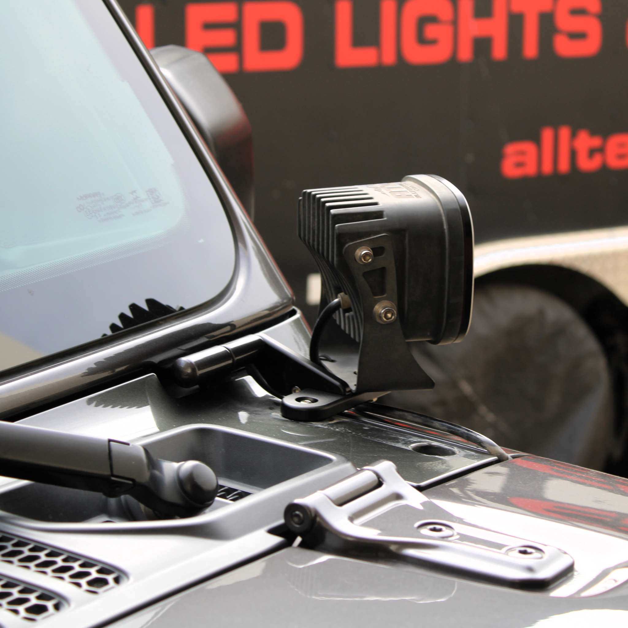 Jeep JL Ditch Bracket - Heavy Duty POD Light Mounts for Wrangler JL