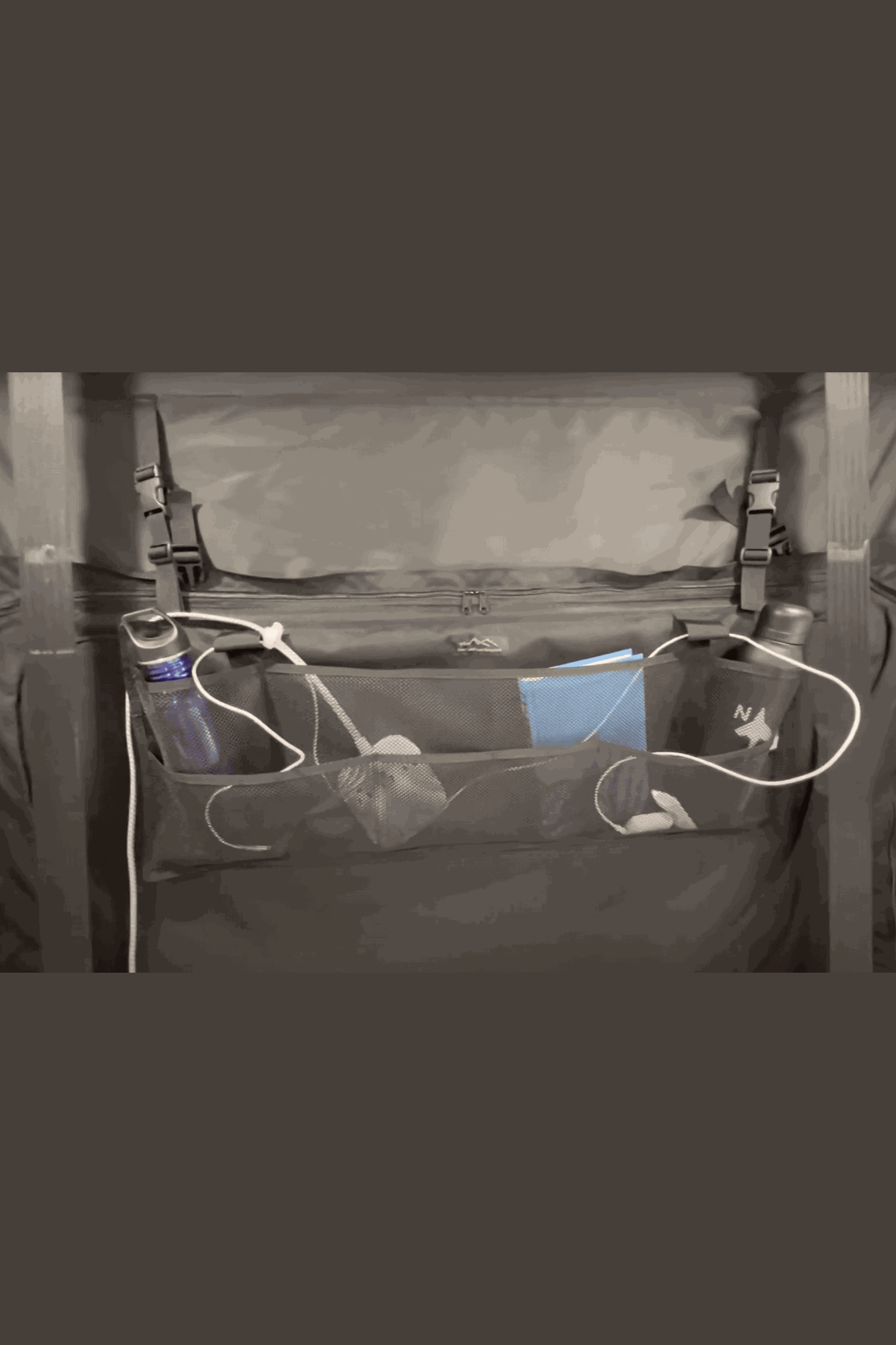 Rear Storage Organizer for StoryTeller, Jayco, Entegra & Revel Vans