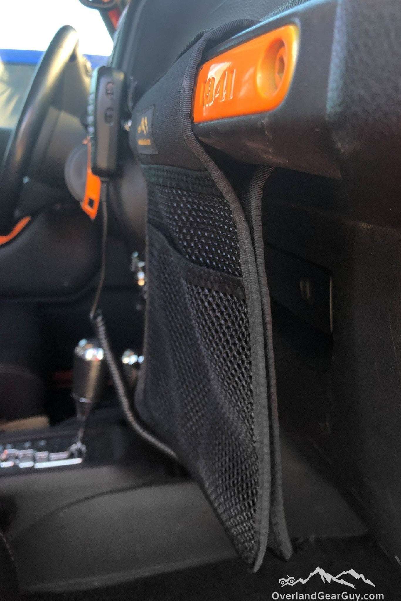 Jeep Grab Handle Mesh Flat Pocket