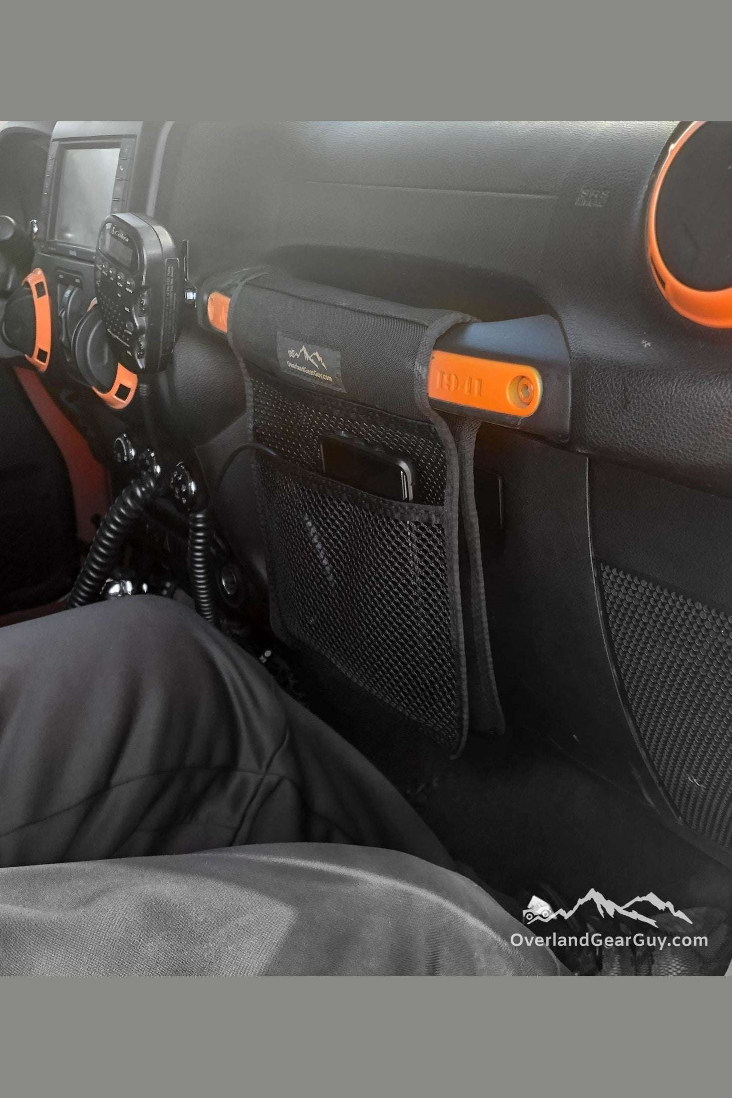Jeep Grab Handle Mesh Flat Pocket