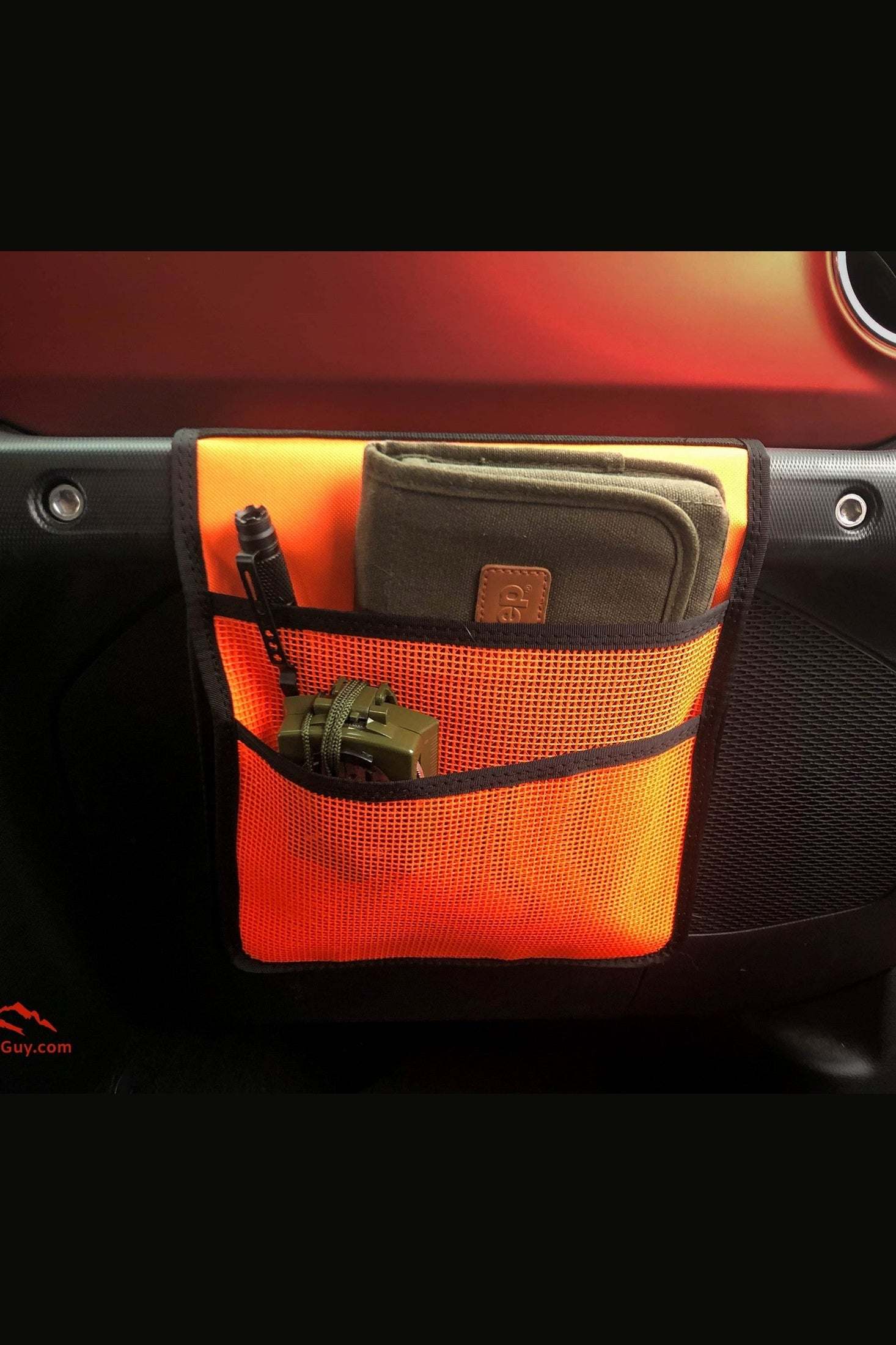 Jeep Grab Handle Mesh Flat Pocket