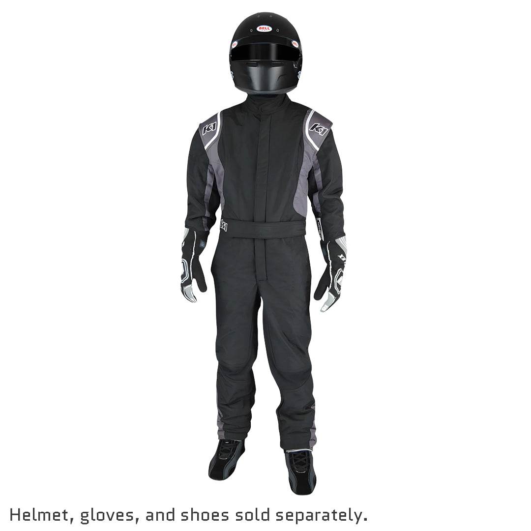 K1 Precision Youth 2-layer Nomex racing suit for young drivers with SFI 3.2A/5 protection and flexible design