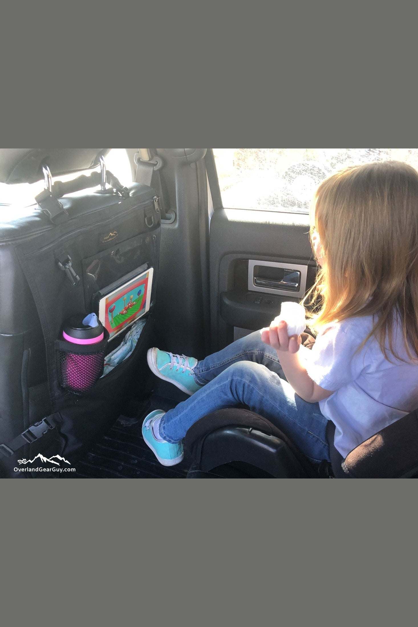 Kid Caddy Seat Organizer