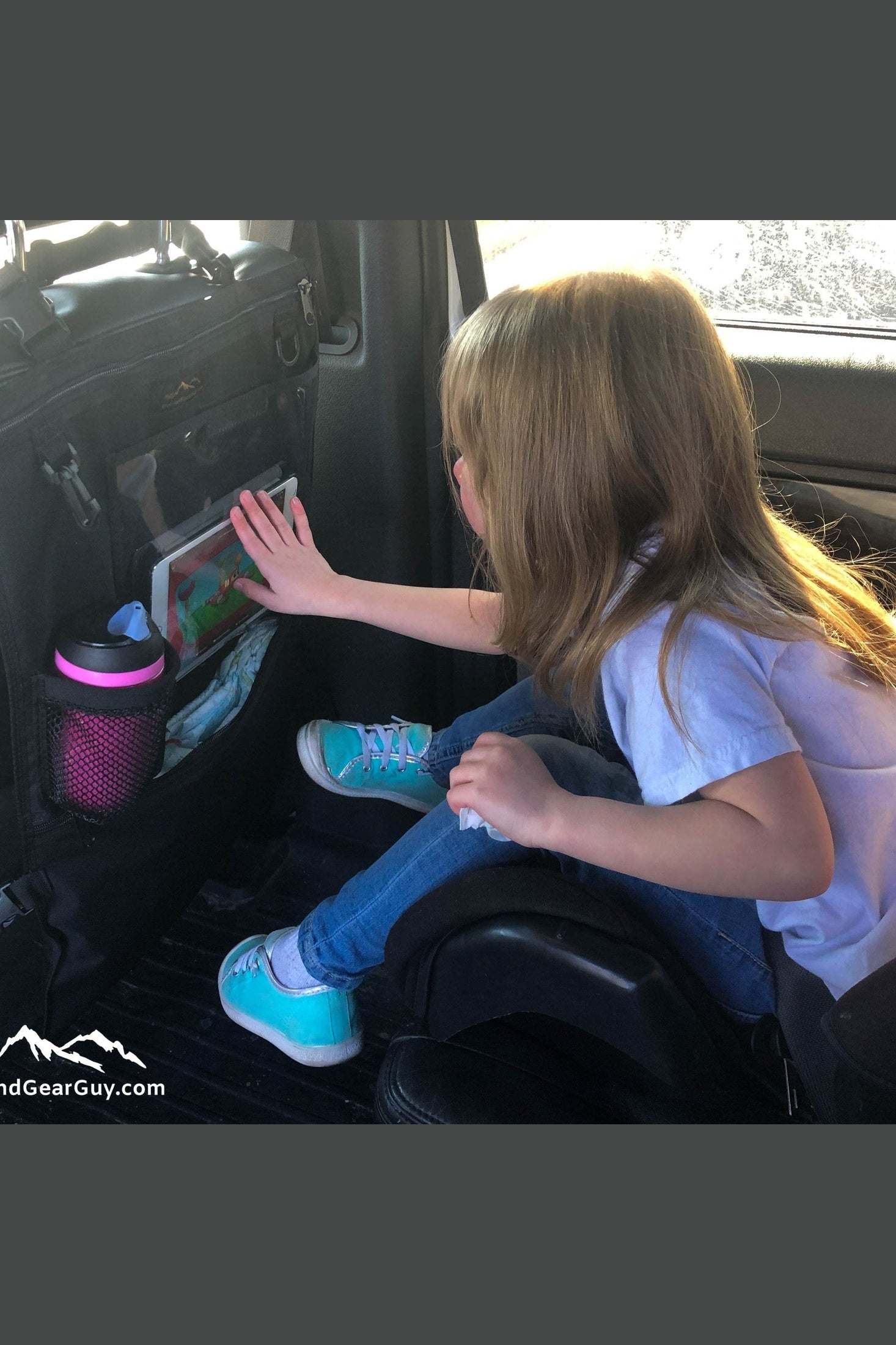 Kid Caddy Seat Organizer