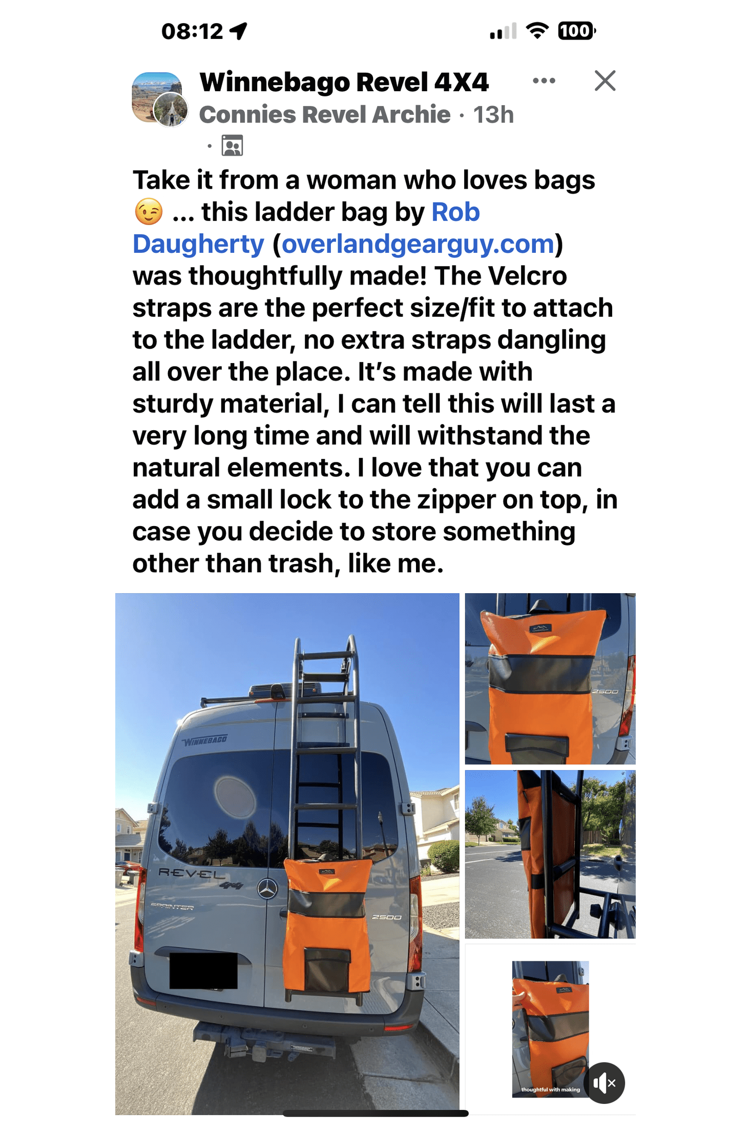 Ladder Trash Bag - 24 inch