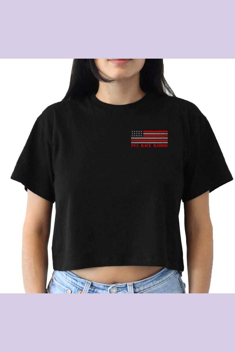 PCI Liberty Ladies Crop Shirt: Classic Tee