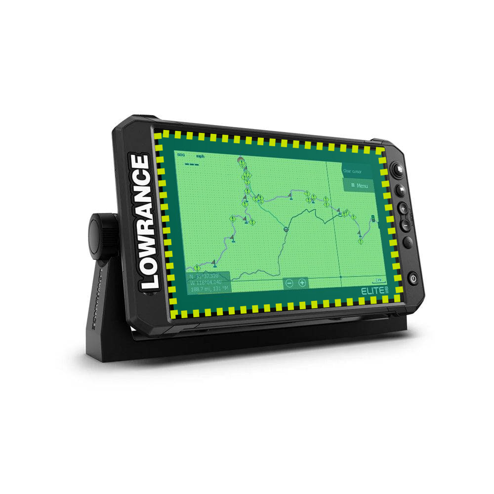 CruzArmor screen protector for Lowrance GPS to prevent scratches and dust