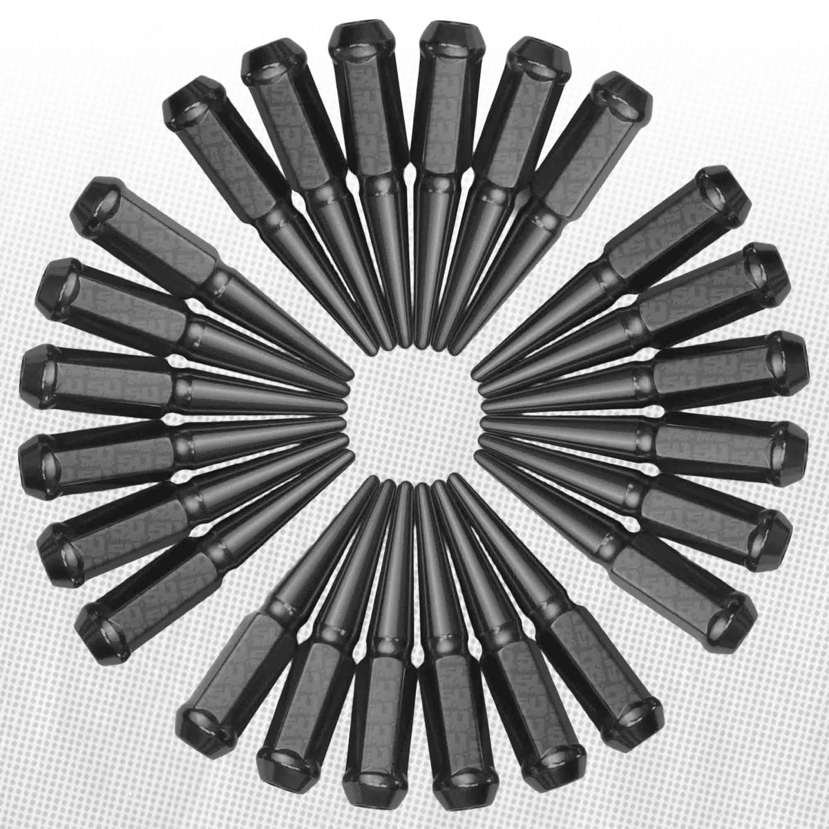 14x2.0mm Extended Spike Lug Nuts - 60 Degree Taper Seat