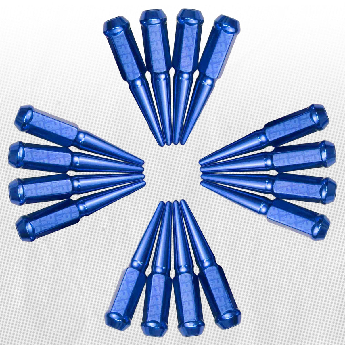 14x2.0mm Extended Spike Lug Nuts - 60 Degree Taper Seat
