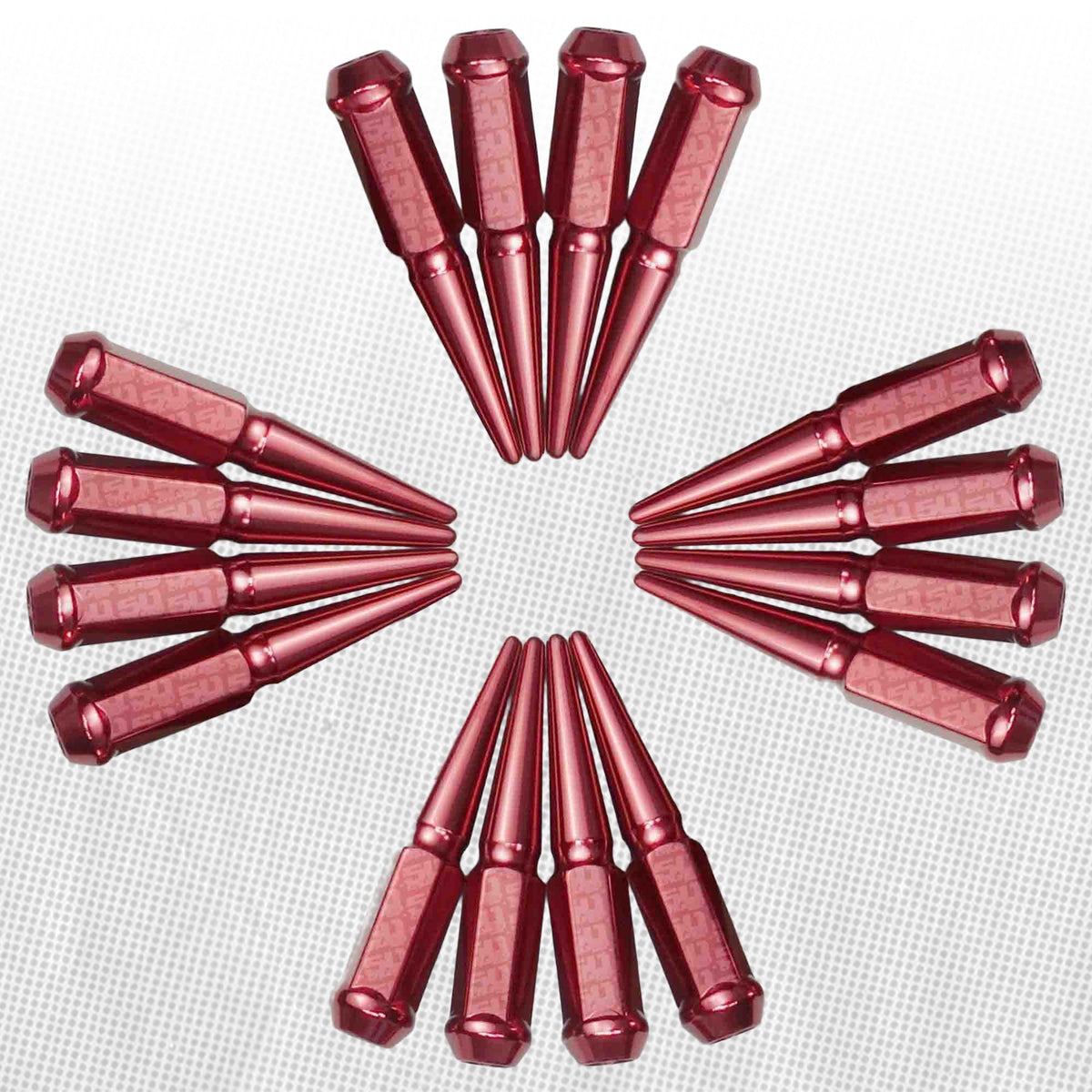14x2.0mm Extended Spike Lug Nuts - 60 Degree Taper Seat