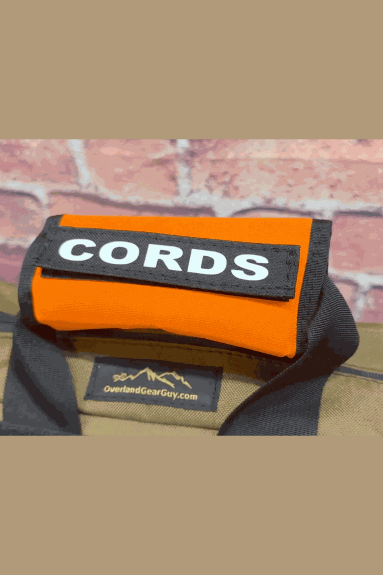 Custom luggage duffel bag handle wrap with Velcro strap and name tag for easy identification.