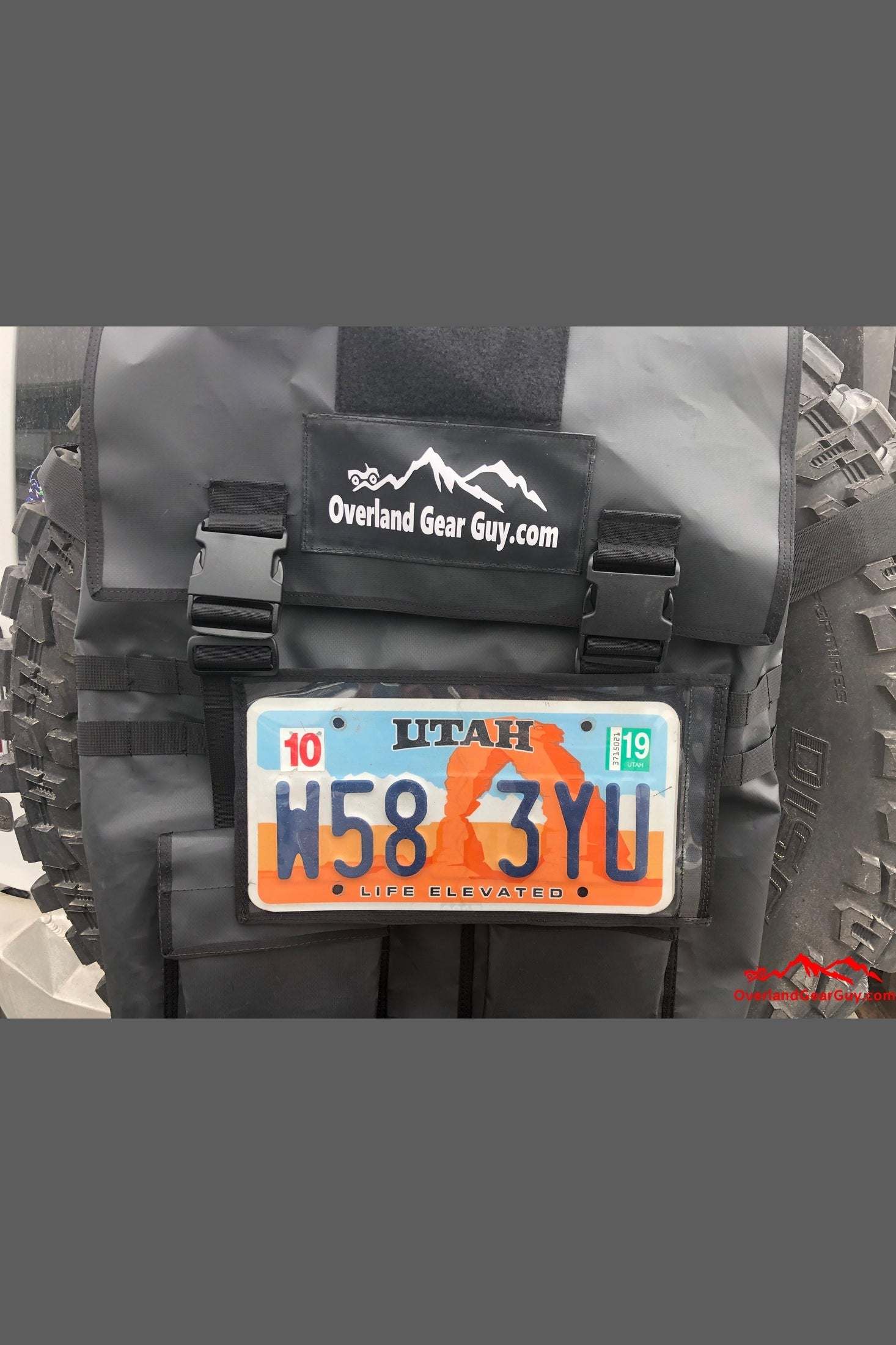 MOLLE License Plate Holder