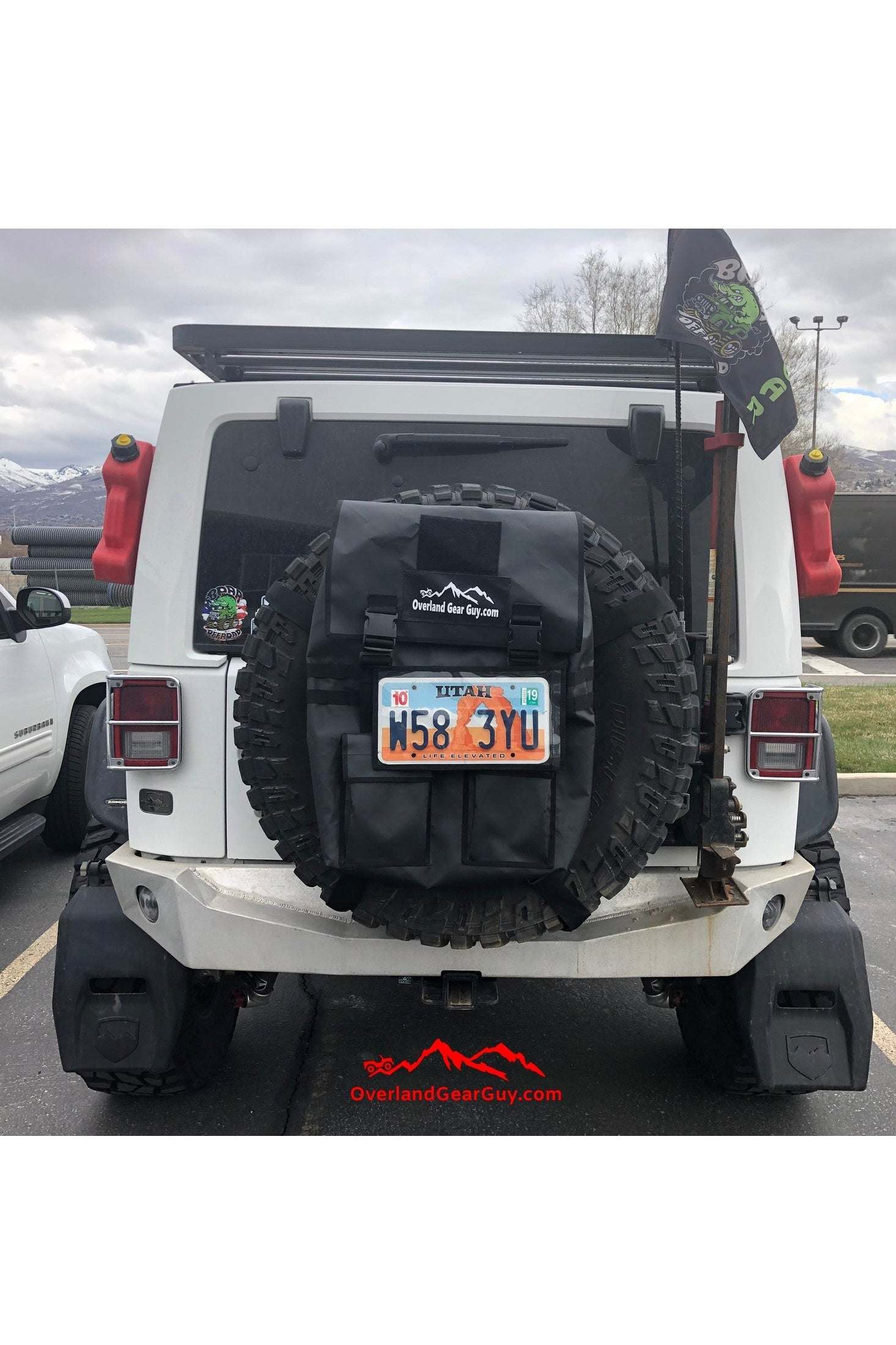 MOLLE License Plate Holder