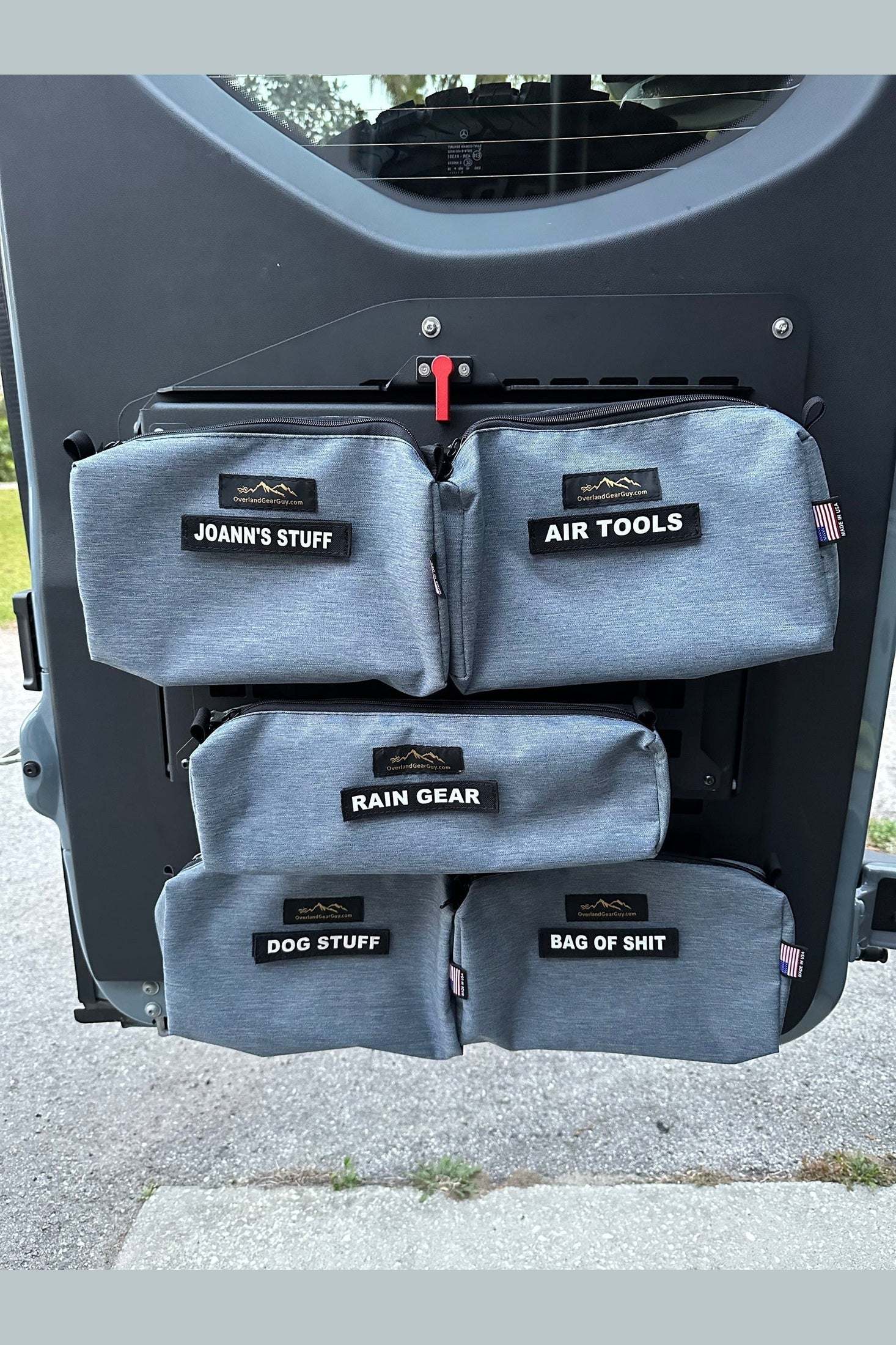 MOLLE Storage Cubby Pouches - Set