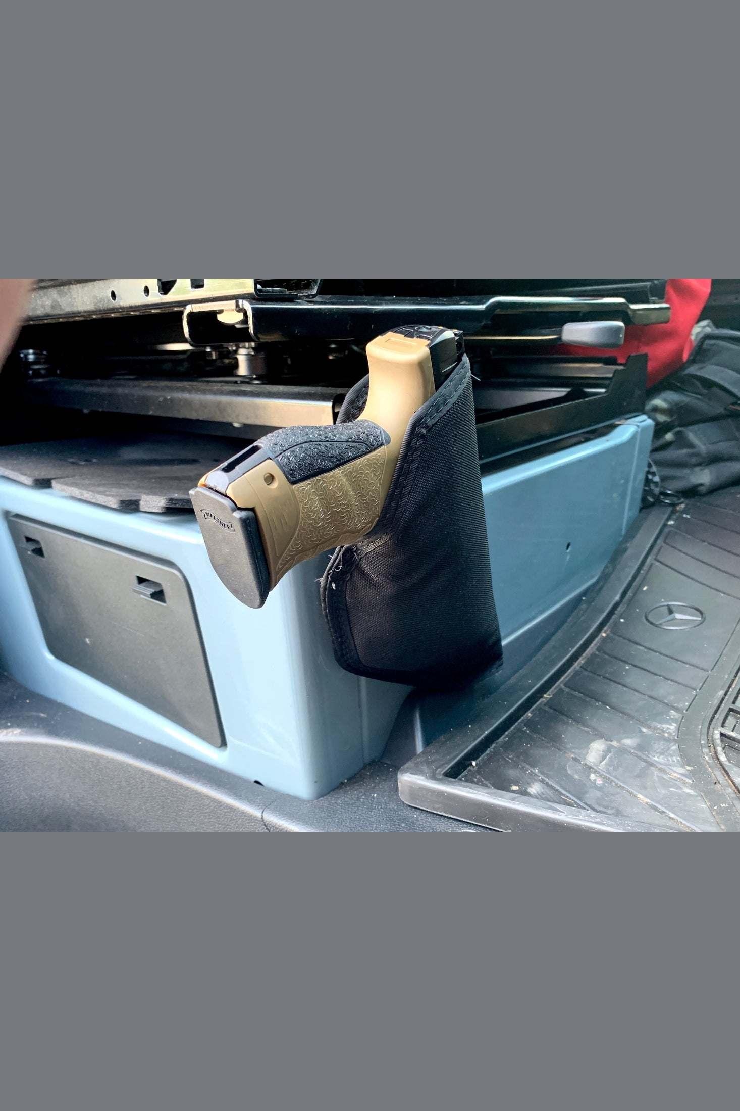 Magnetic Gun Holster Medium - Large frame semi autos