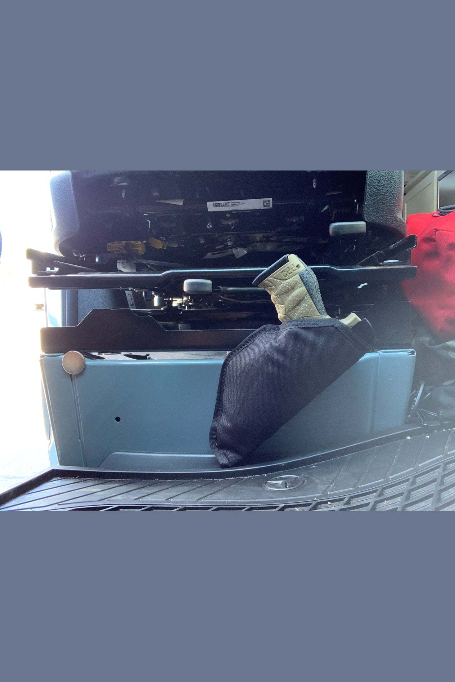 Magnetic Gun Holster Medium - Large frame semi autos