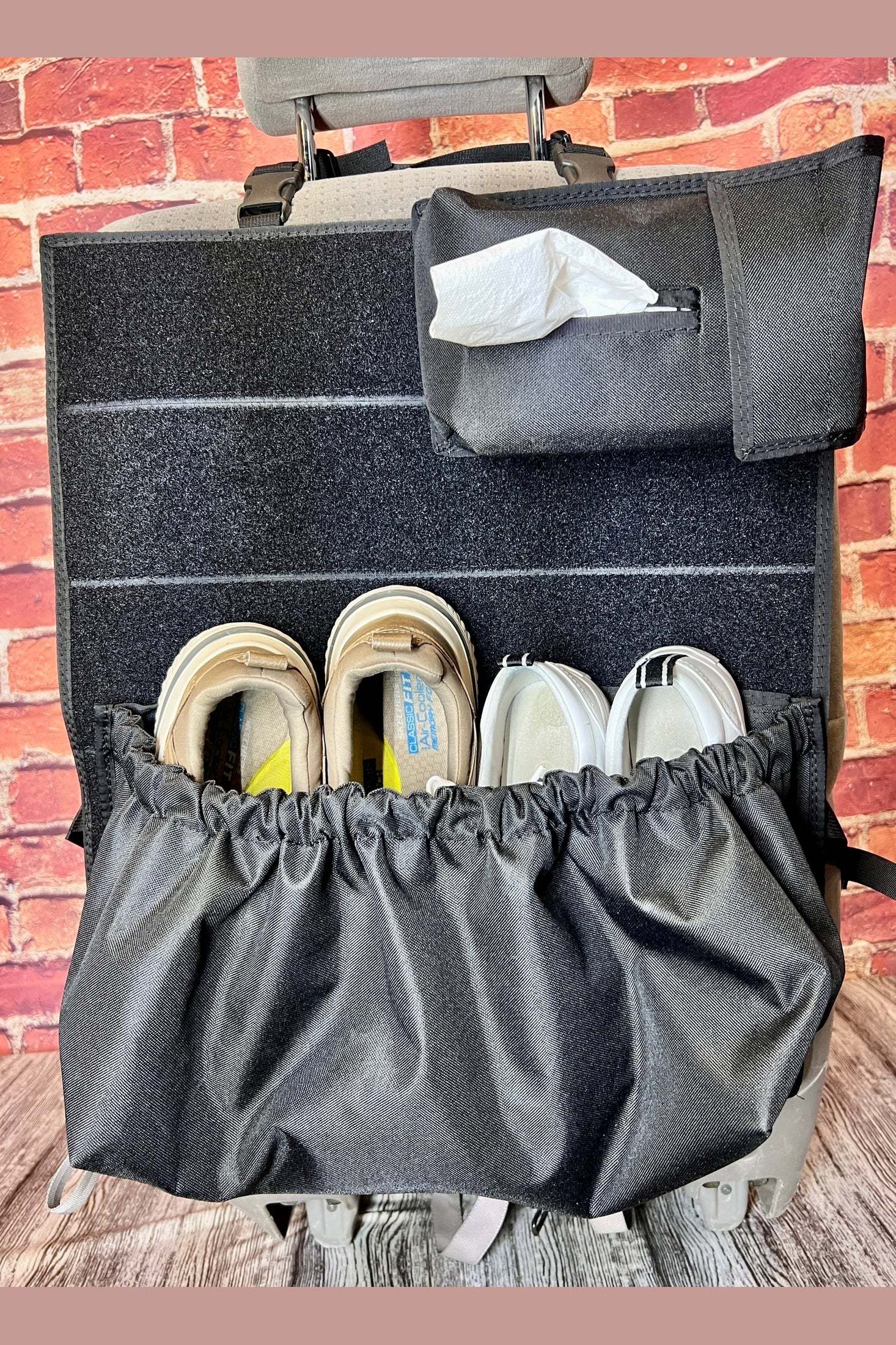 Modular Velcro - Shoe Organizer Pouch
